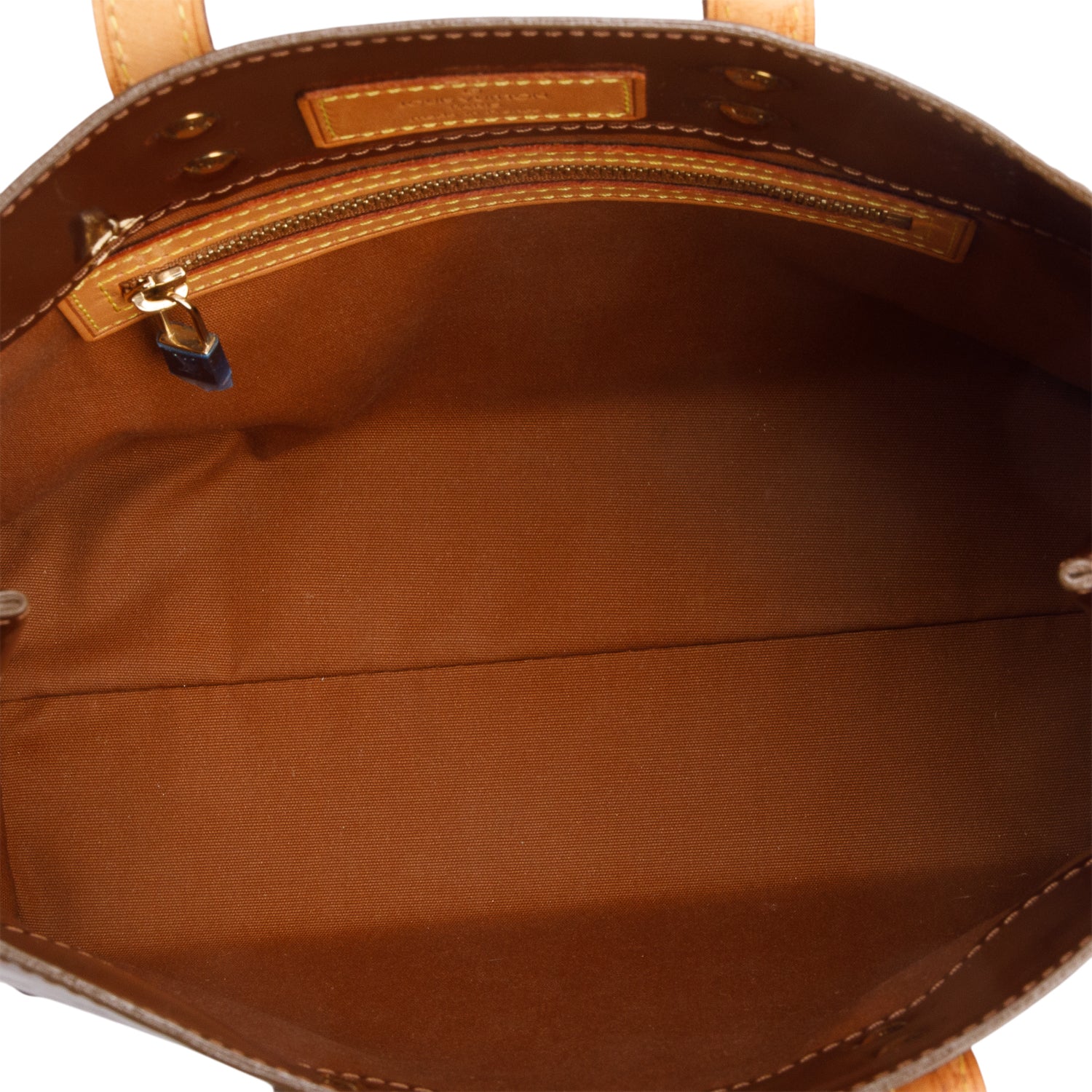 Louis Vuitton Brown Monogram Vernis Reade PM