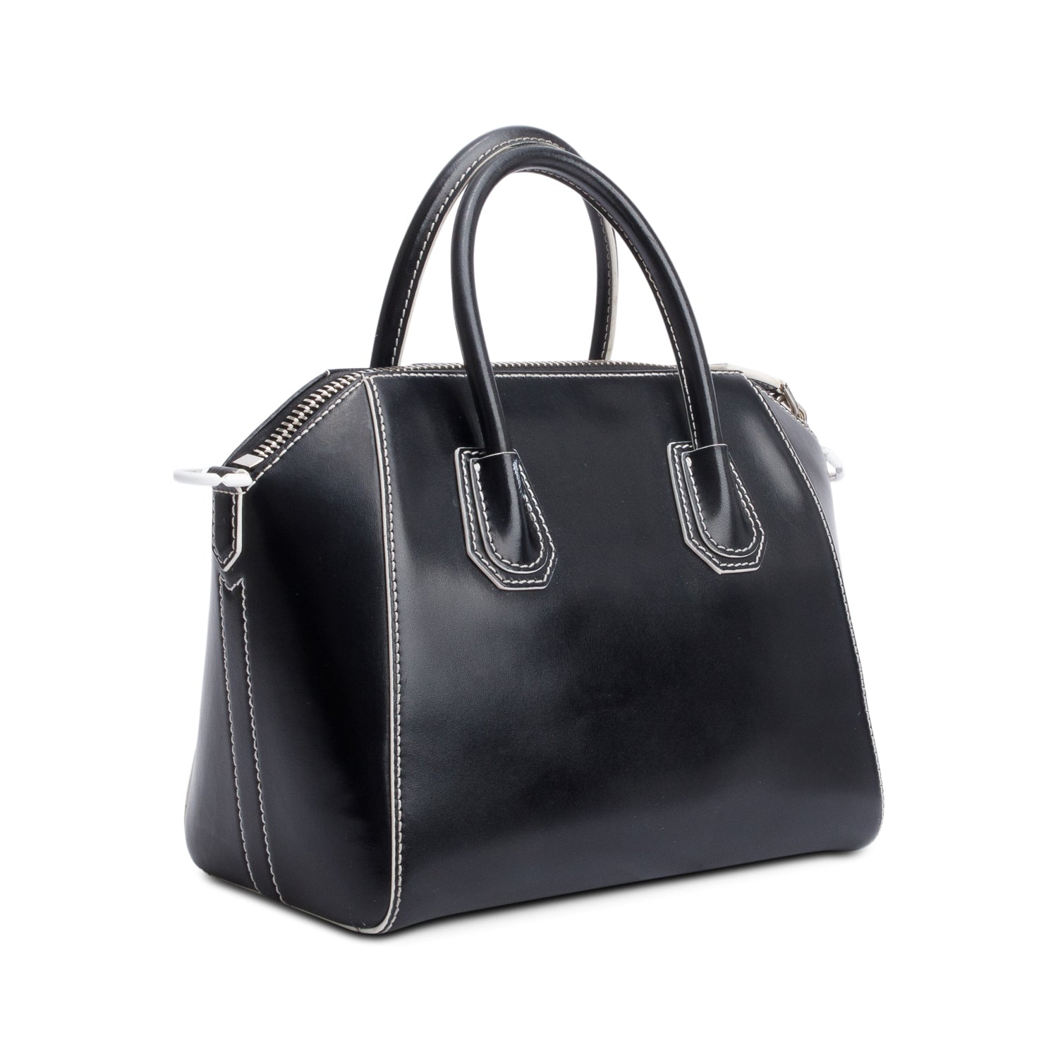 Givenchy Black Box Leather Small Antigona Bag