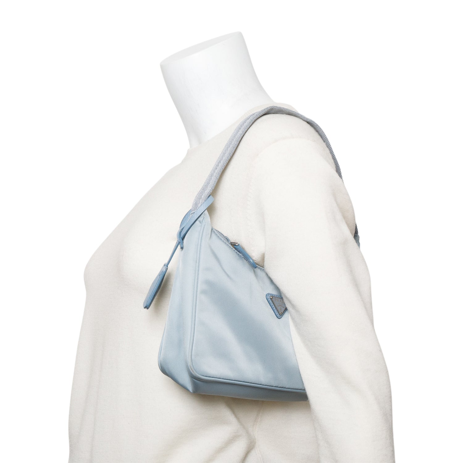 Prada Blue Re-Edition 2000 Re-Nylon Mini Bag