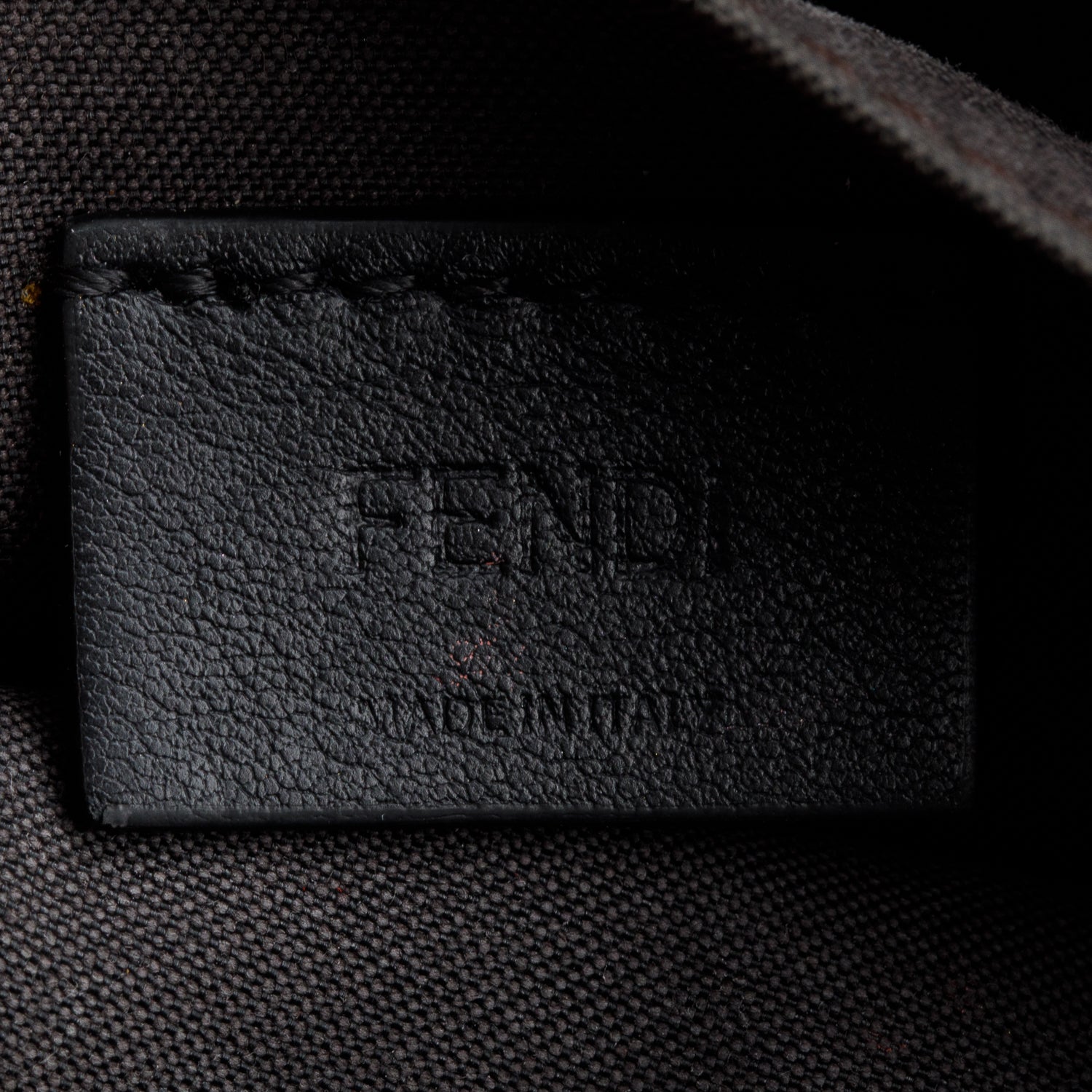 Fendi Brown FF Embossed Leather F is Fendi Envelope Wallet on Chain w/ Insert