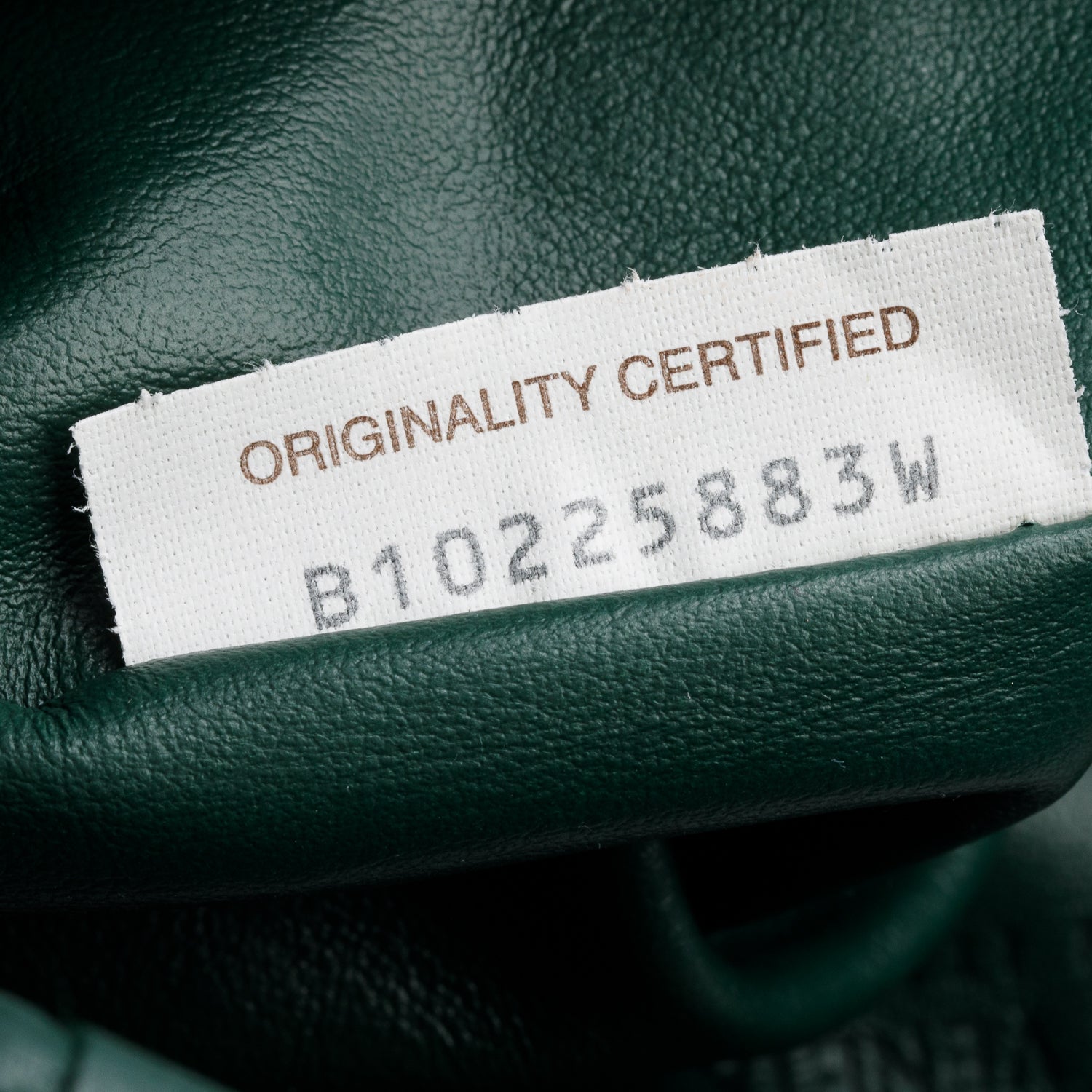 Bottega Veneta Green Intrecciato Leather Mini Jodie Bag