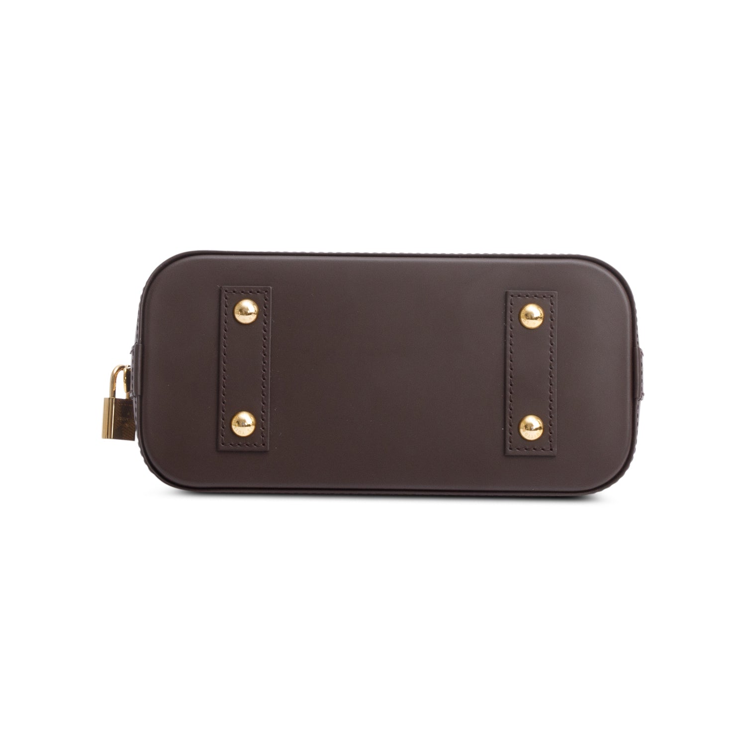 Louis Vuitton 2022 Damier Ebene Alma BB w/ Strap & Receipt