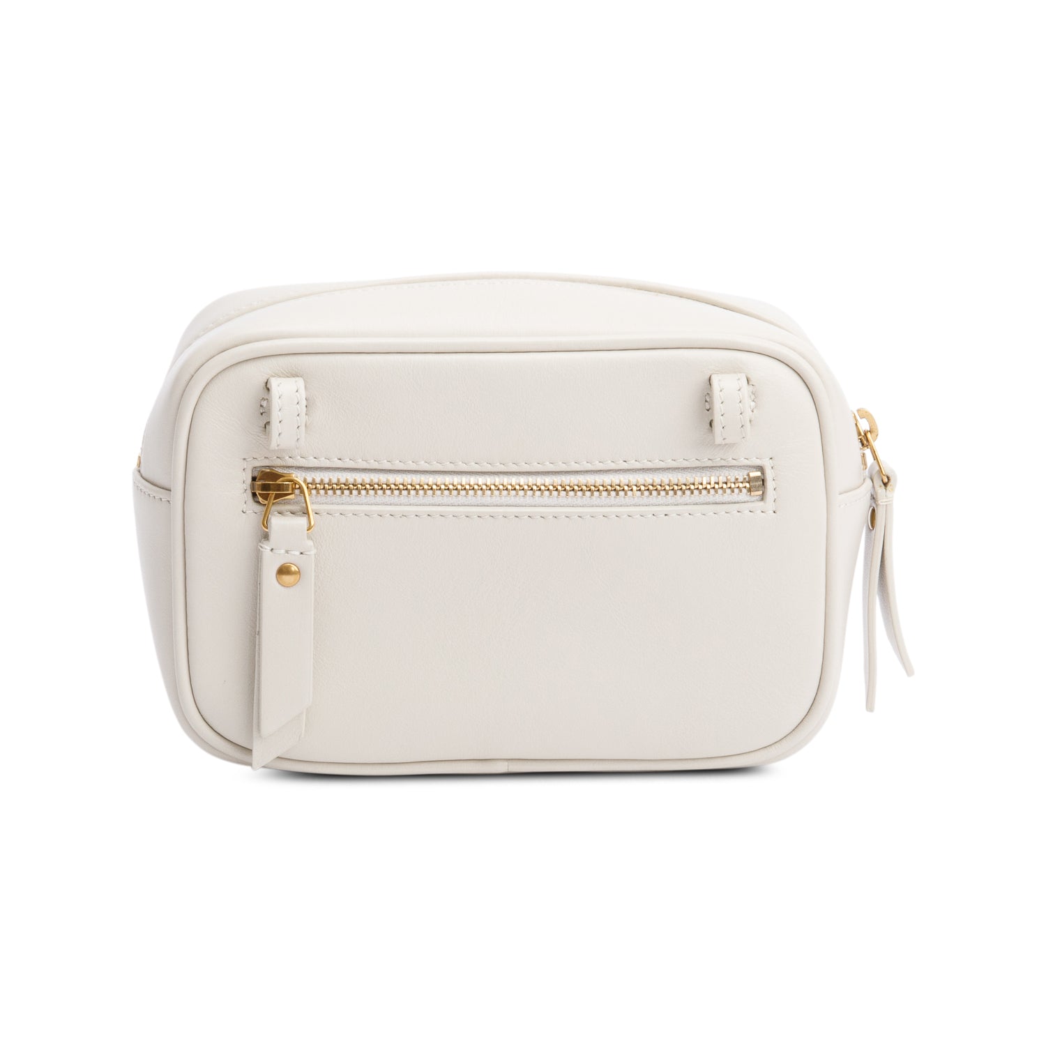 Saint Laurent 2020 White Quilted Calfskin Leather Lou Belt Bag