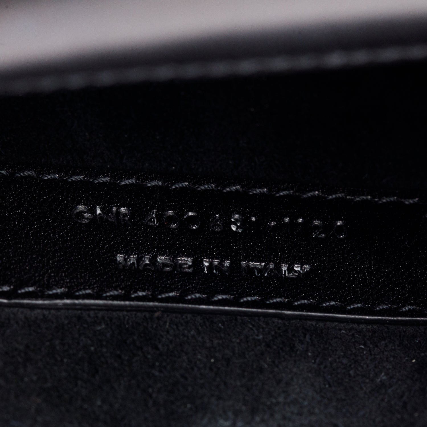 Saint Laurent 2020 Black Calfskin Leather Kaia Belt Bag w/ Receipt