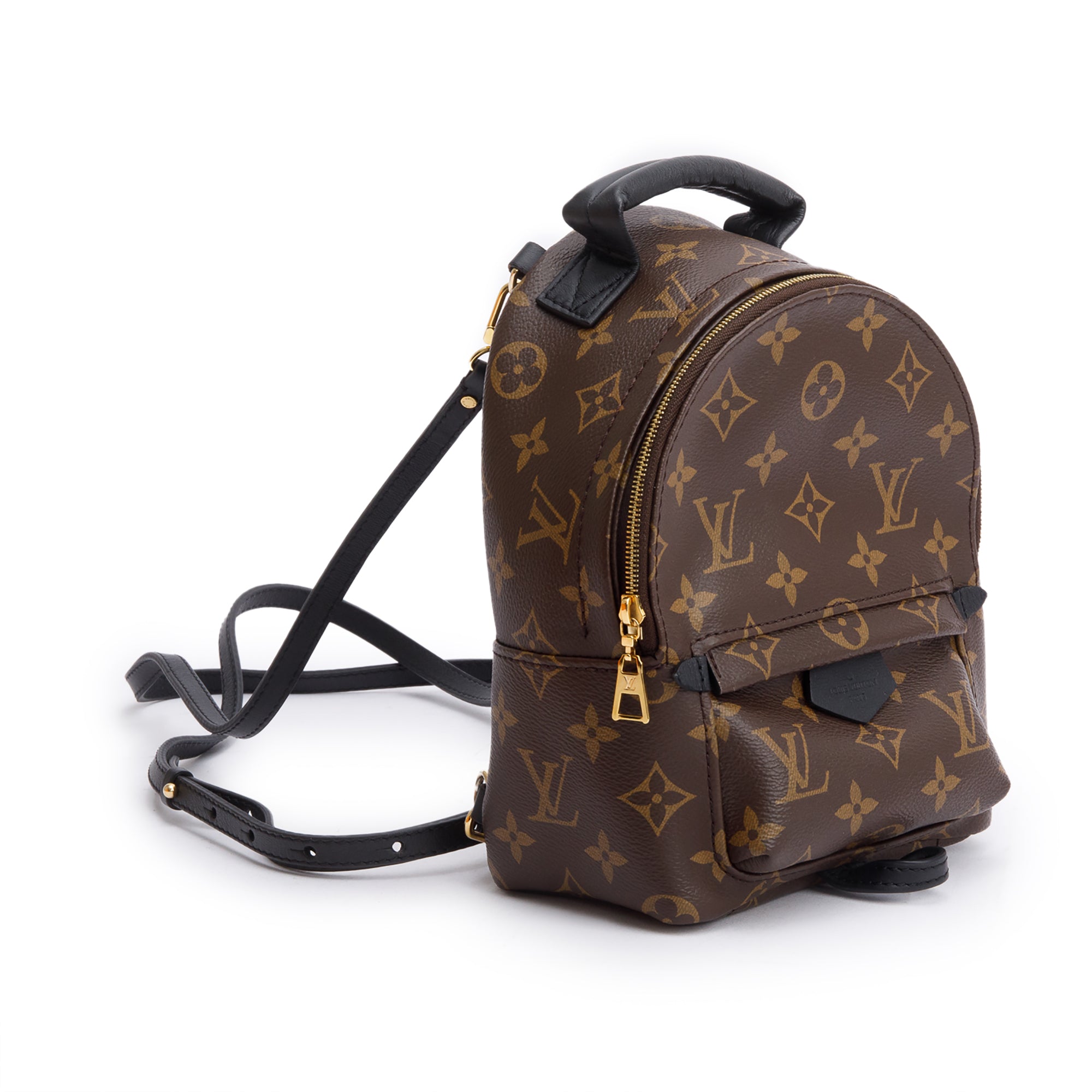 Louis Vuitton 2022 Monogram Palm Springs Mini Backpack w/ Box & Receipt