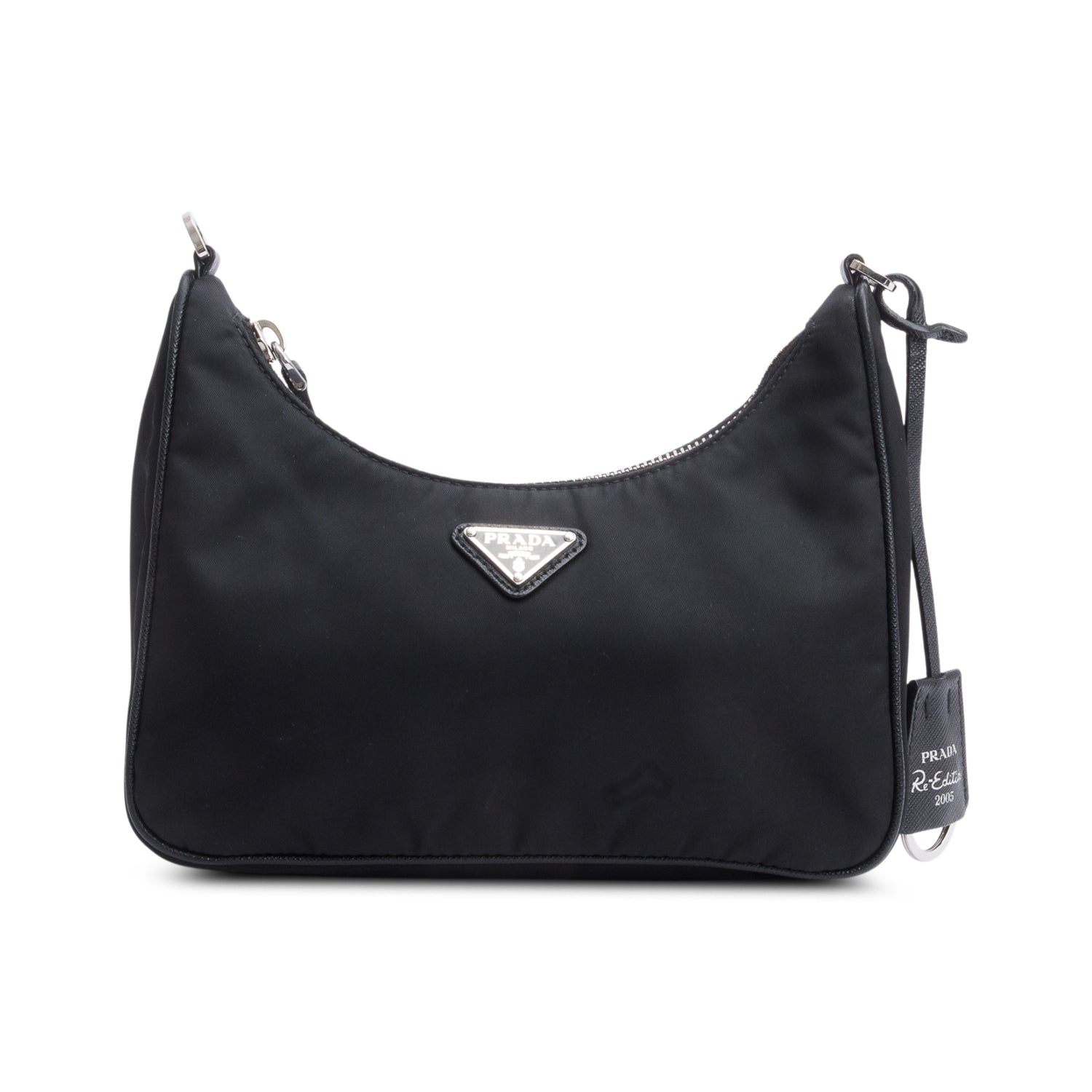 Prada Black Re-Edition 2005 Re-Nylon Shoulder Bag