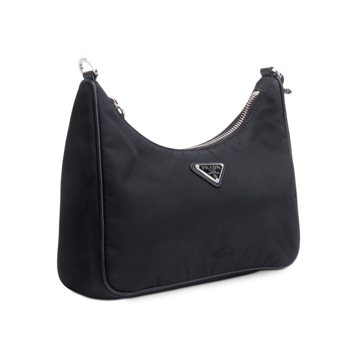 Prada Black Re-Edition 2005 Re-Nylon Shoulder Bag