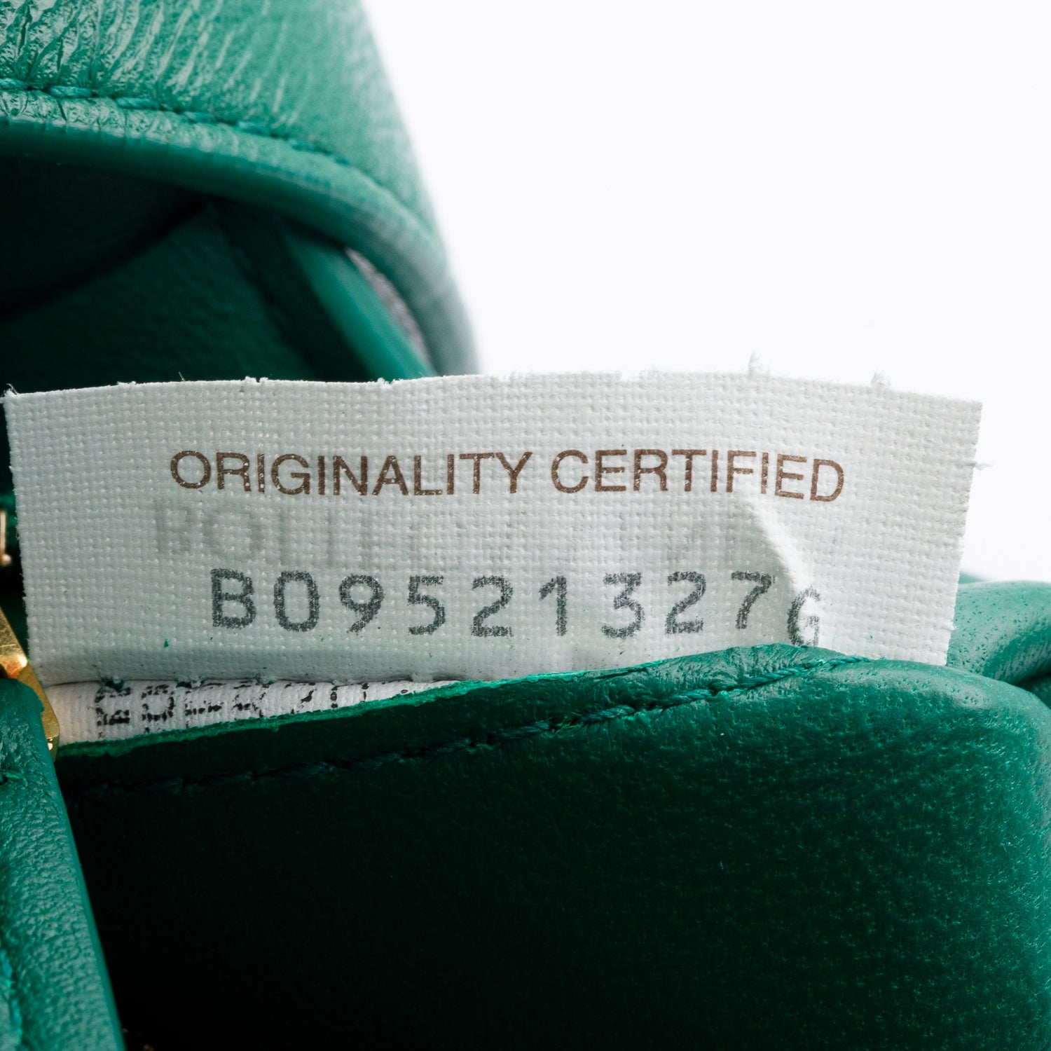 Bottega Veneta Green Lambskin Leather Classic Padded Cassette Bag