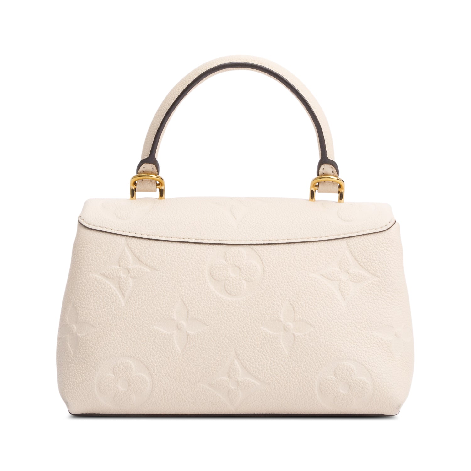 Louis Vuitton Creme Monogram Empreinte Leather Madeleine BB w/ Strap