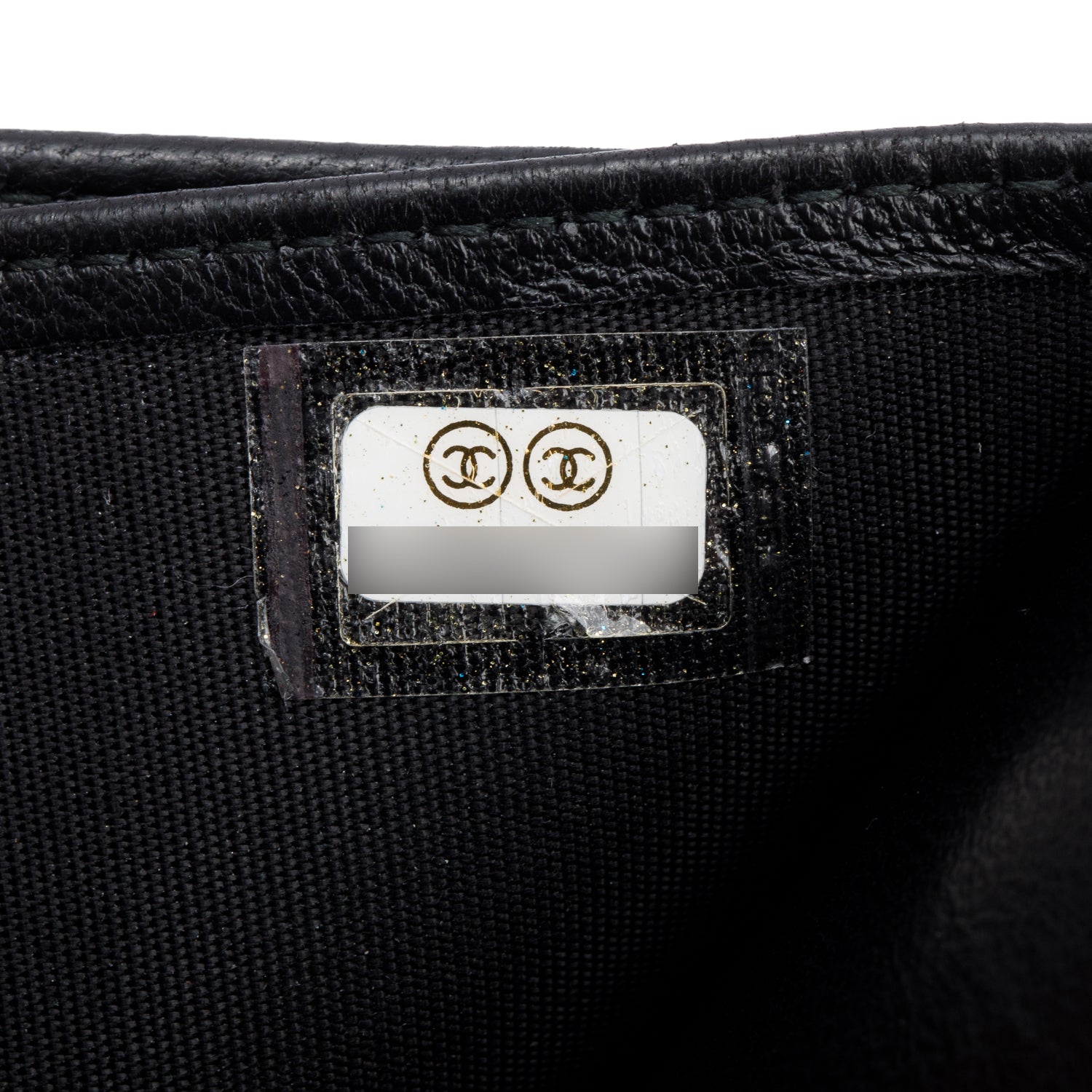 Chanel Black Quilted Lambskin Boy Flap Compact Wallet