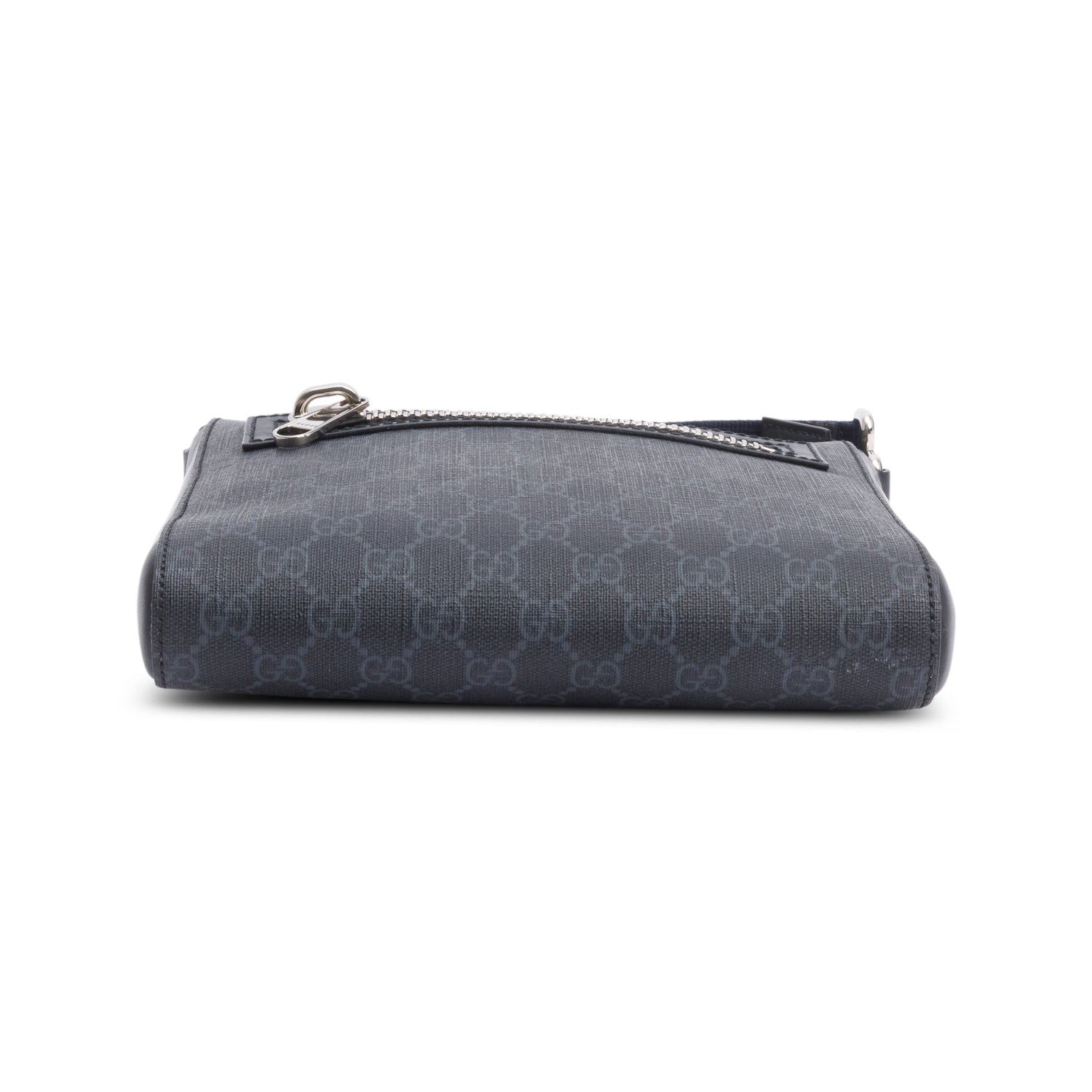 Gucci Black GG Supreme Messenger Bag