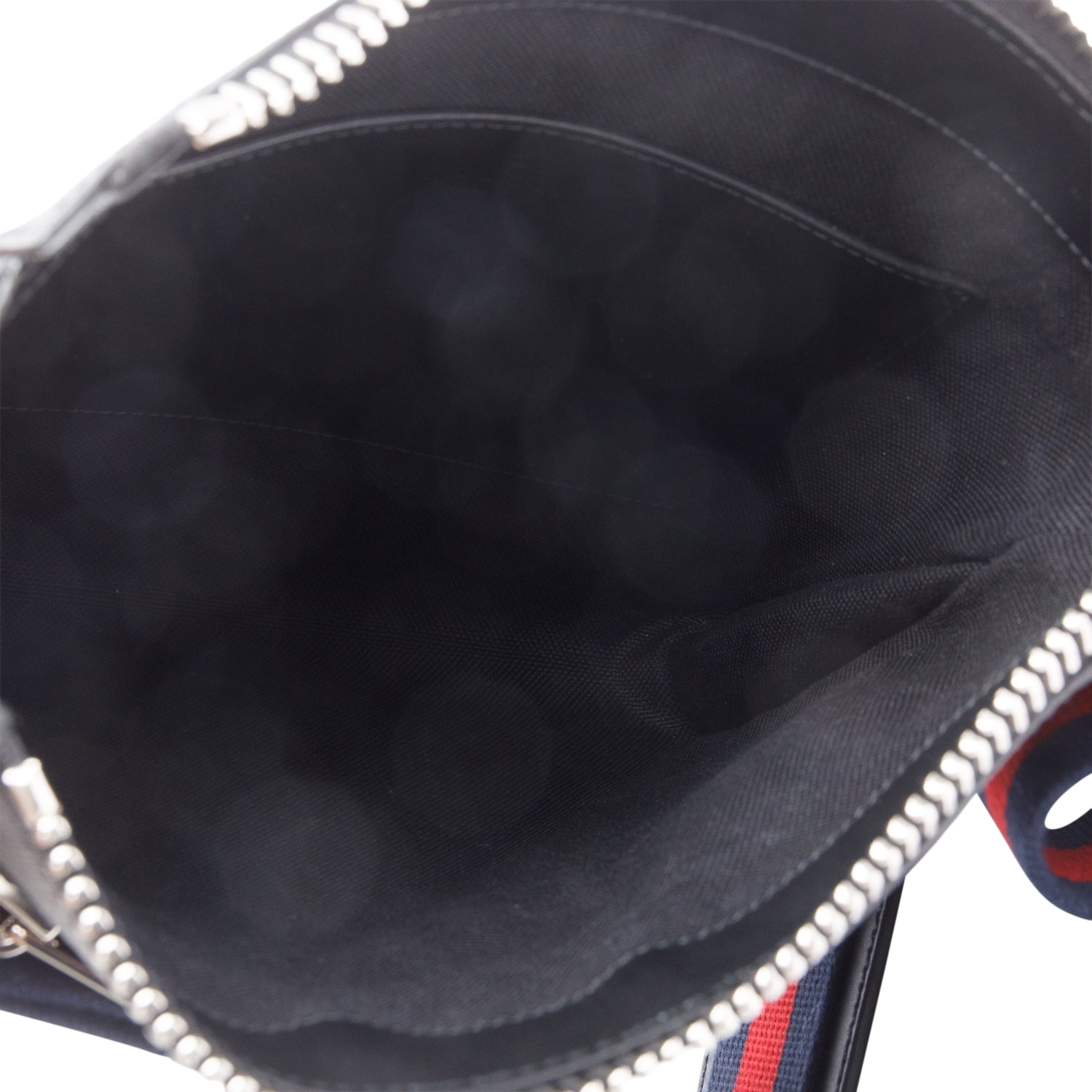 Gucci Black GG Supreme Messenger Bag