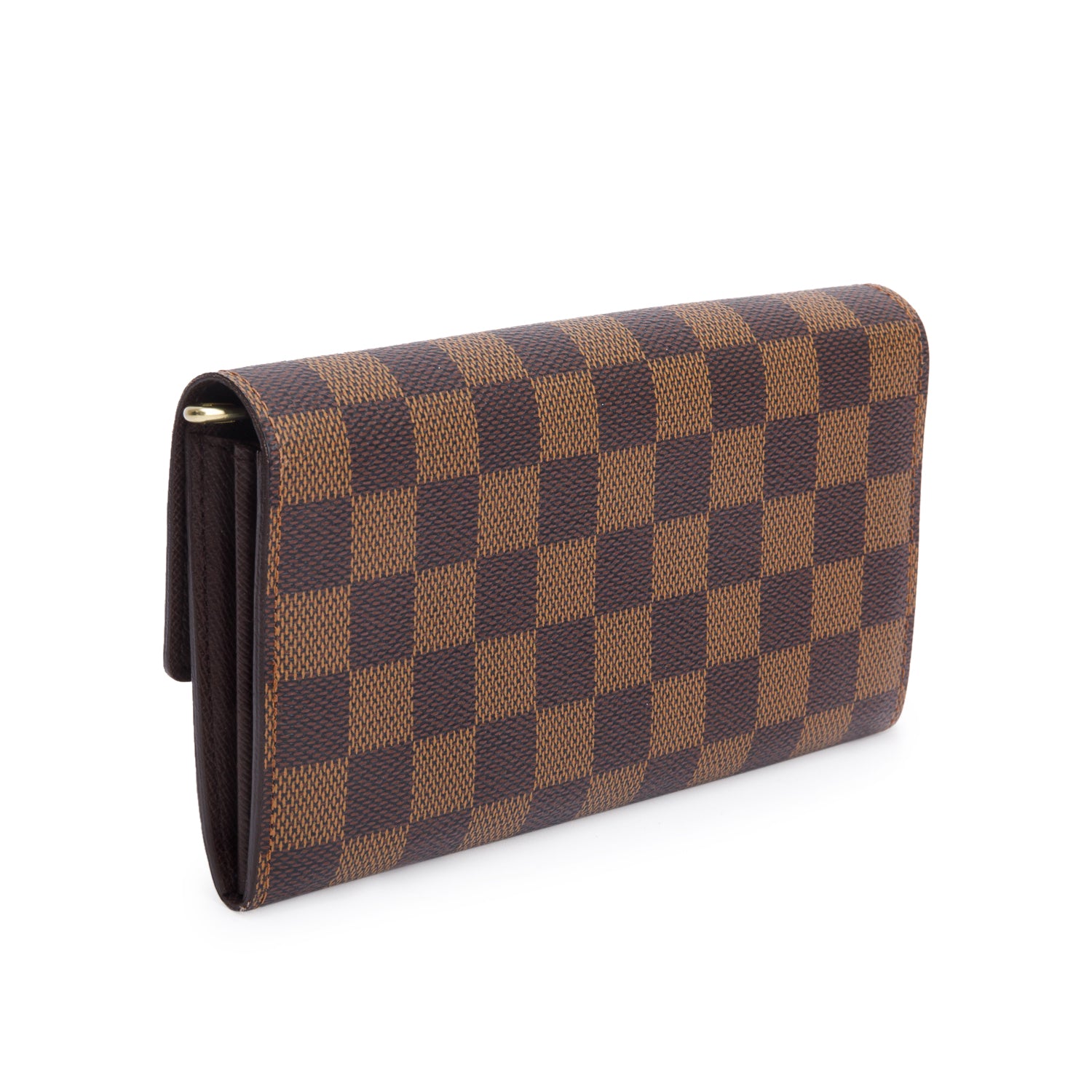 Louis Vuitton Damier Ebene Sarah Wallet w/ Box & Receipt