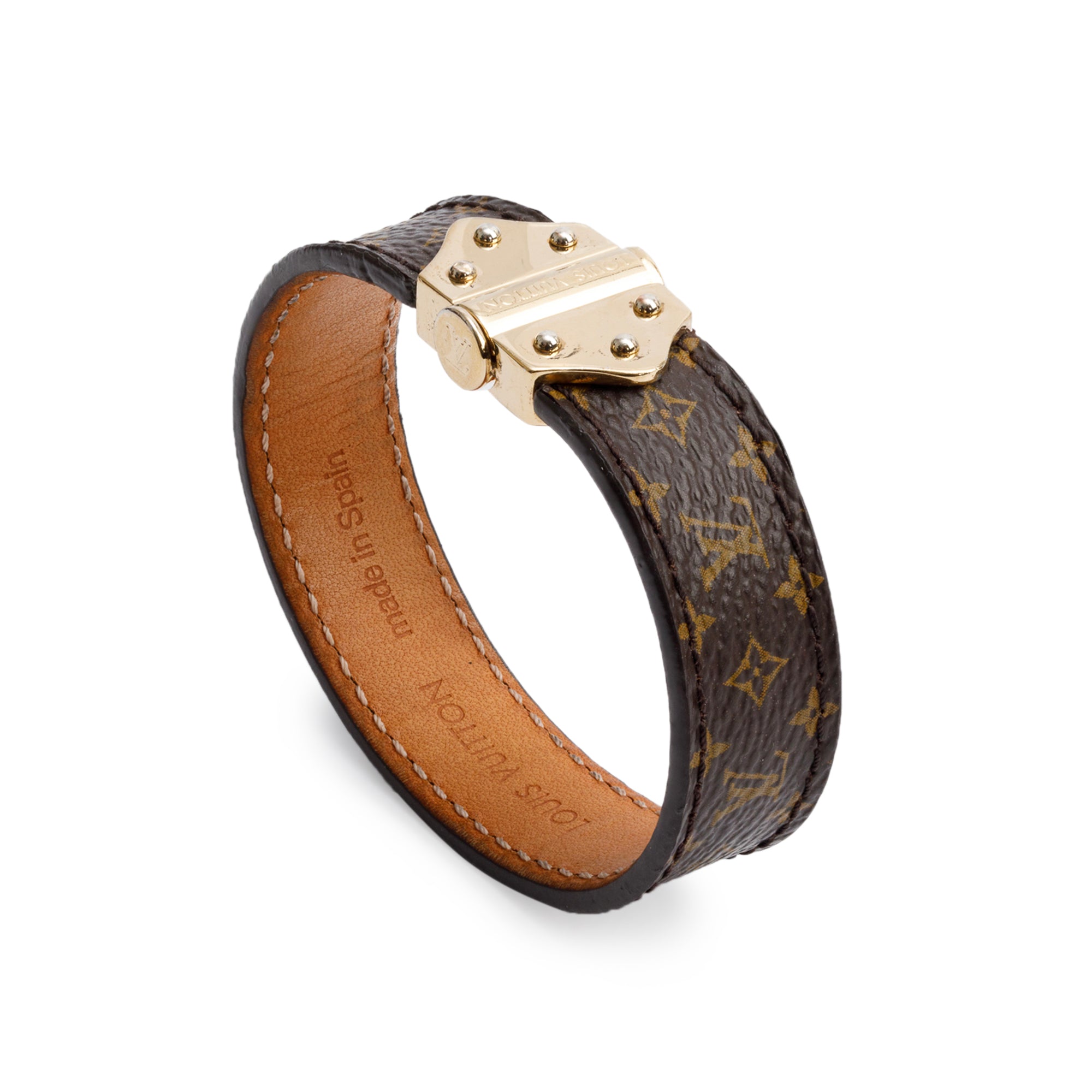 Louis Vuitton Nano Monogram Bracelet w/ Box & Receipt