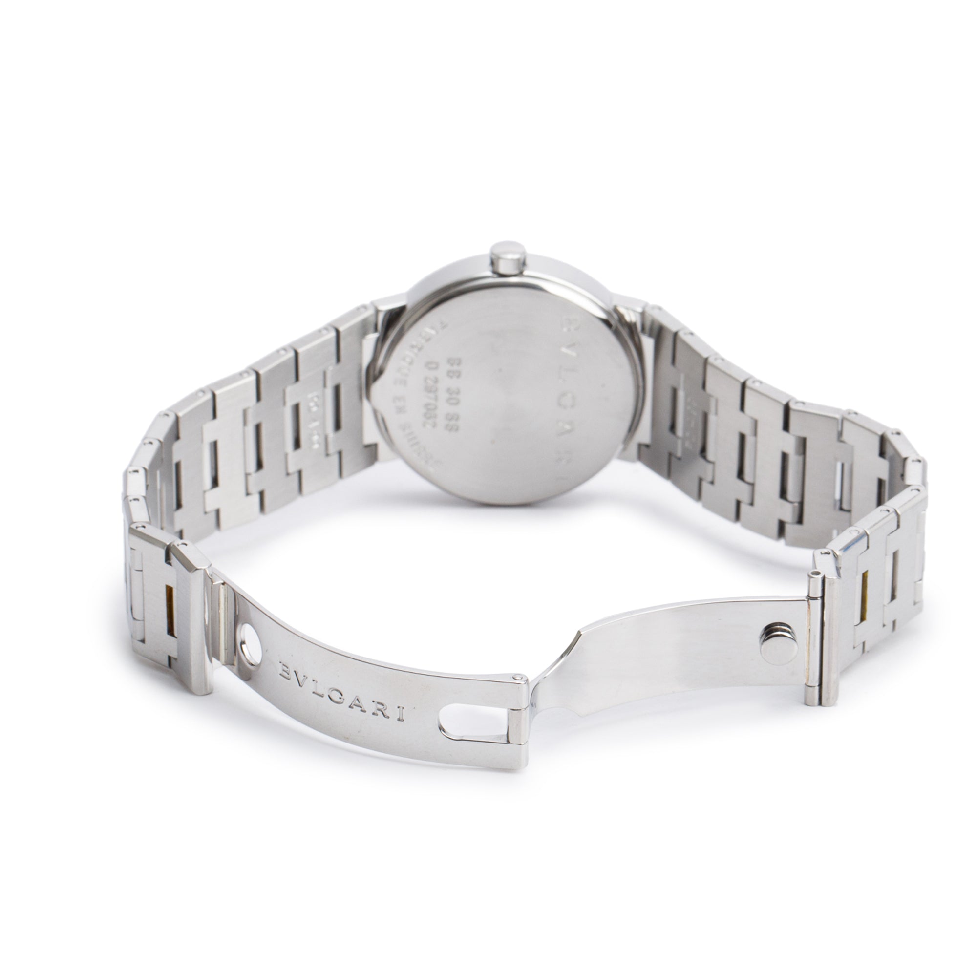 BVLGARI Stainless Steel BVLGARI 30 MM Quartz Watch