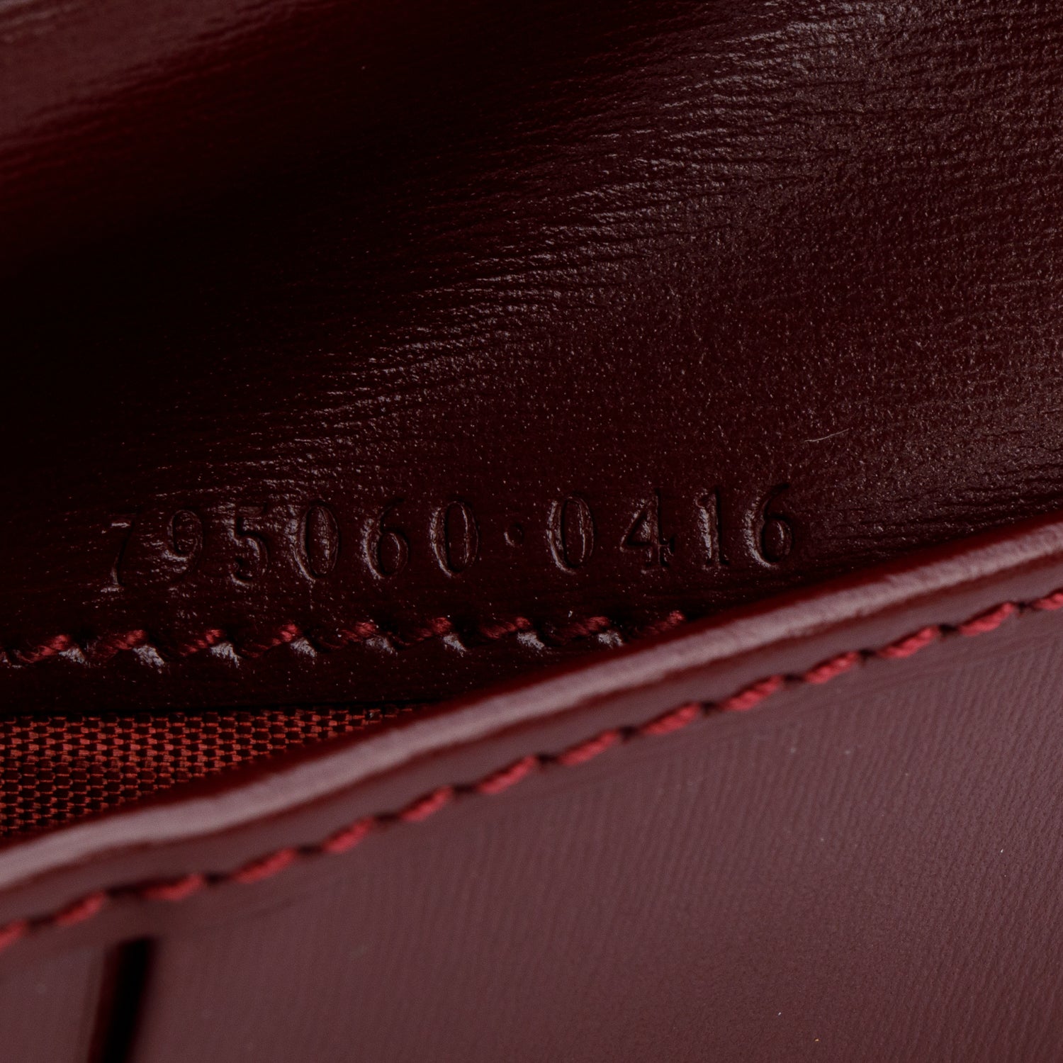 Gucci Burgundy GG Shadow Mini Zip Flap Wallet