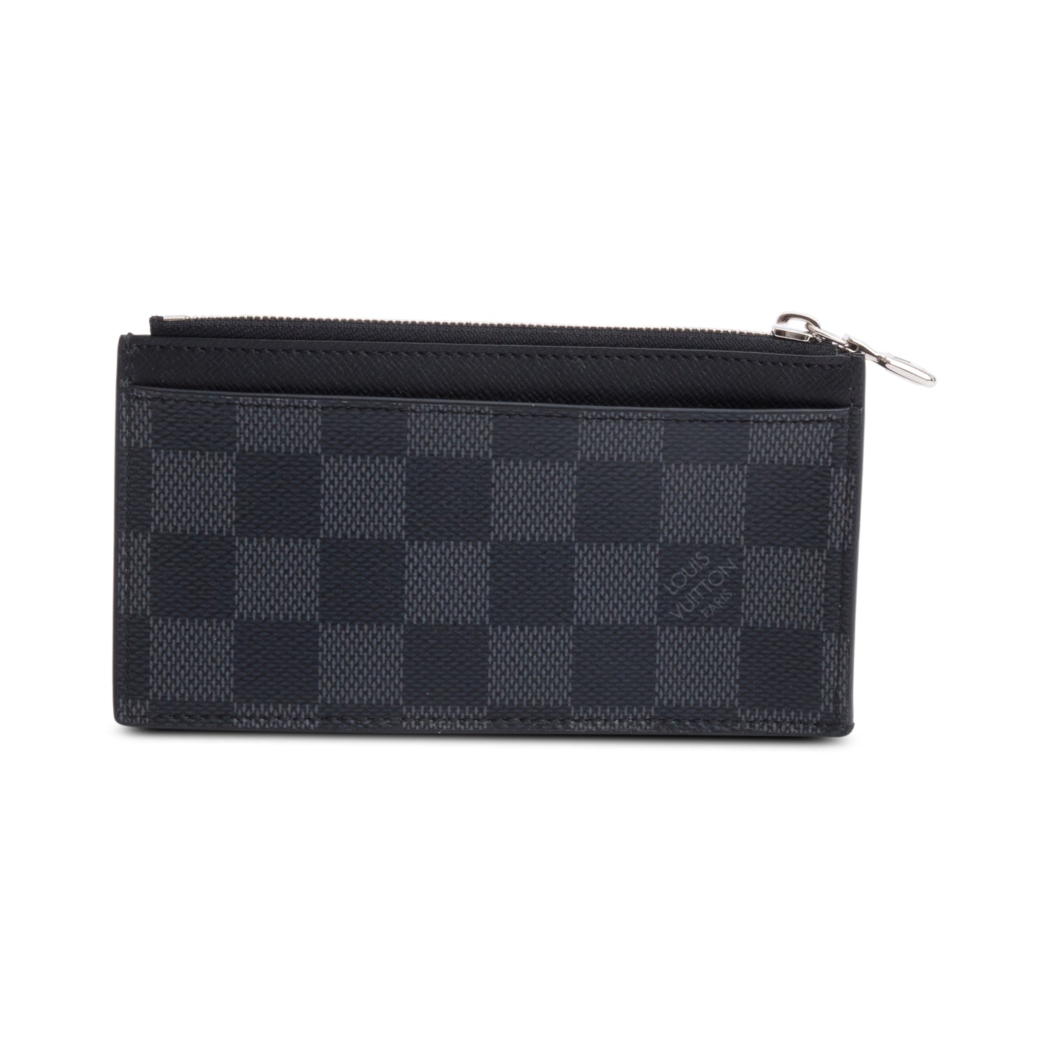Louis Vuitton Damier Graphite Taiga Leather Coin Card Holder