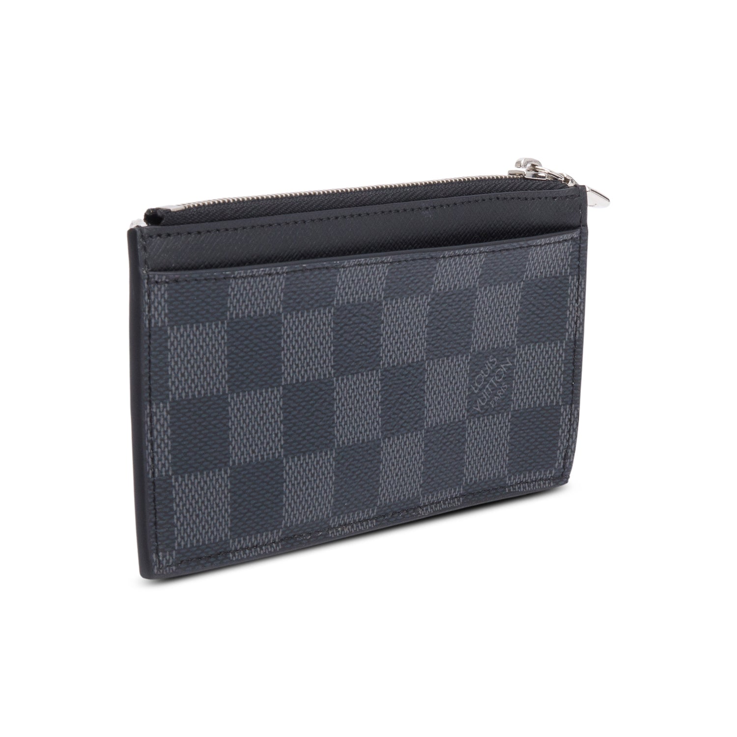 Louis Vuitton Damier Graphite Taiga Leather Coin Card Holder
