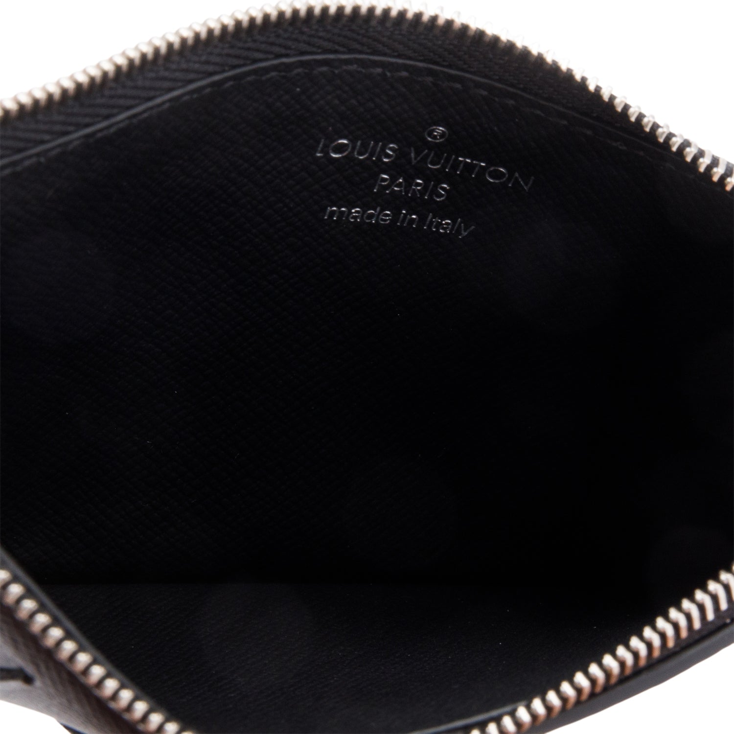 Louis Vuitton Damier Graphite Taiga Leather Coin Card Holder