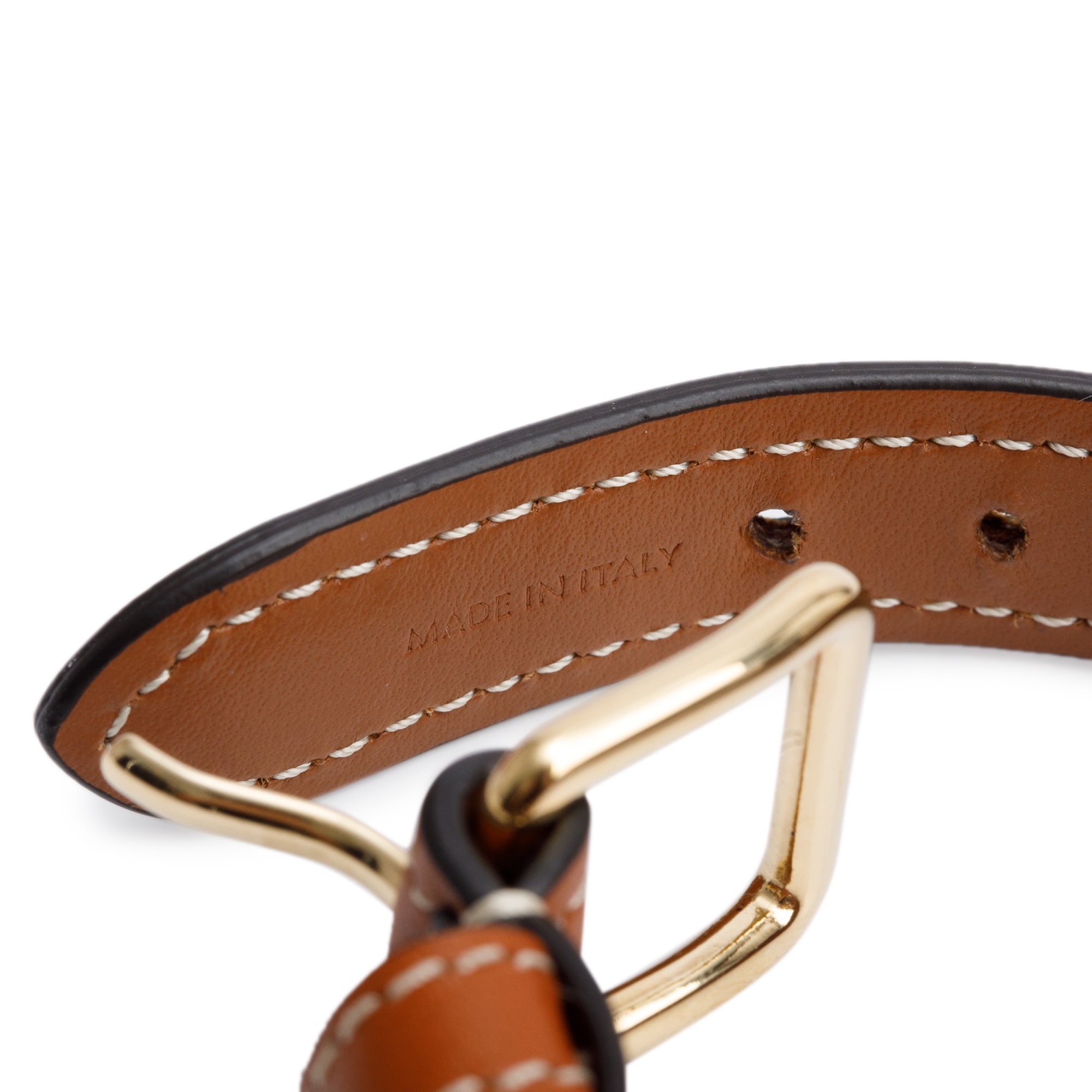 Celine Triomphe Canvas Leather Bracelet w/ Box