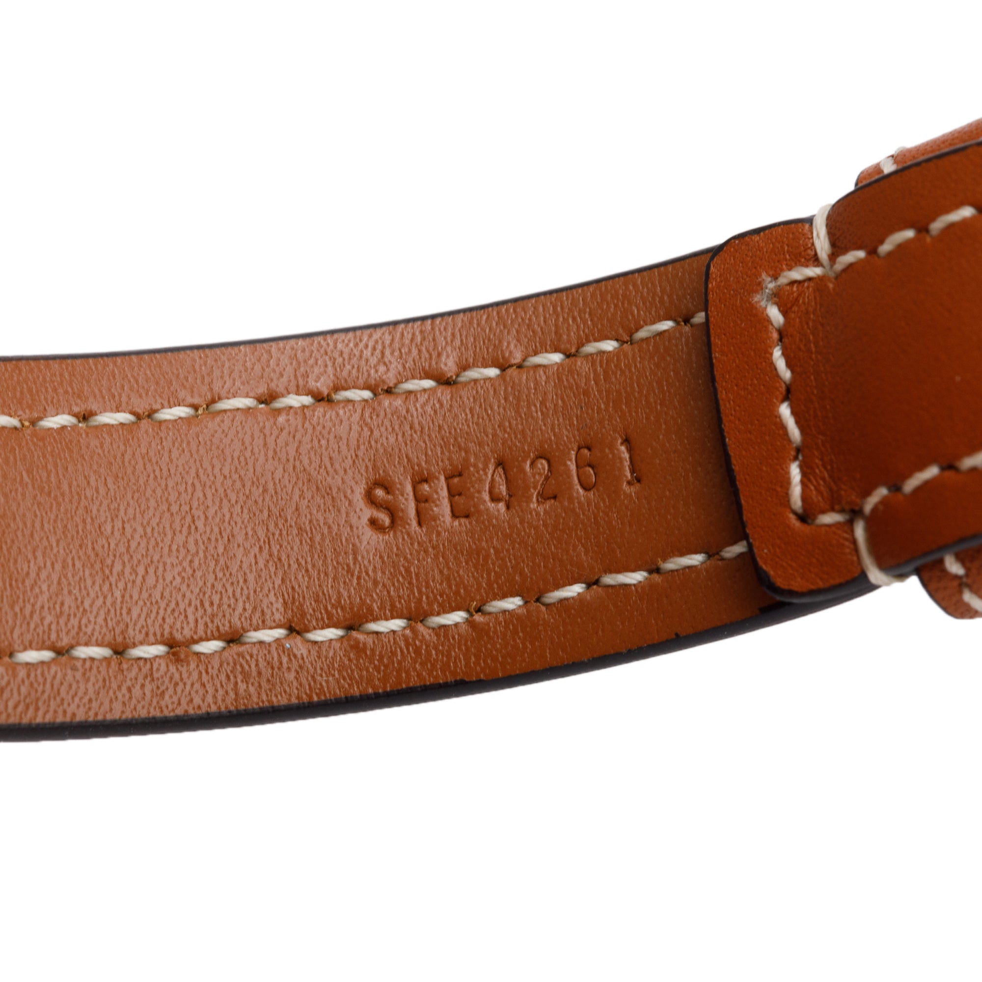 Celine Triomphe Canvas Leather Bracelet w/ Box