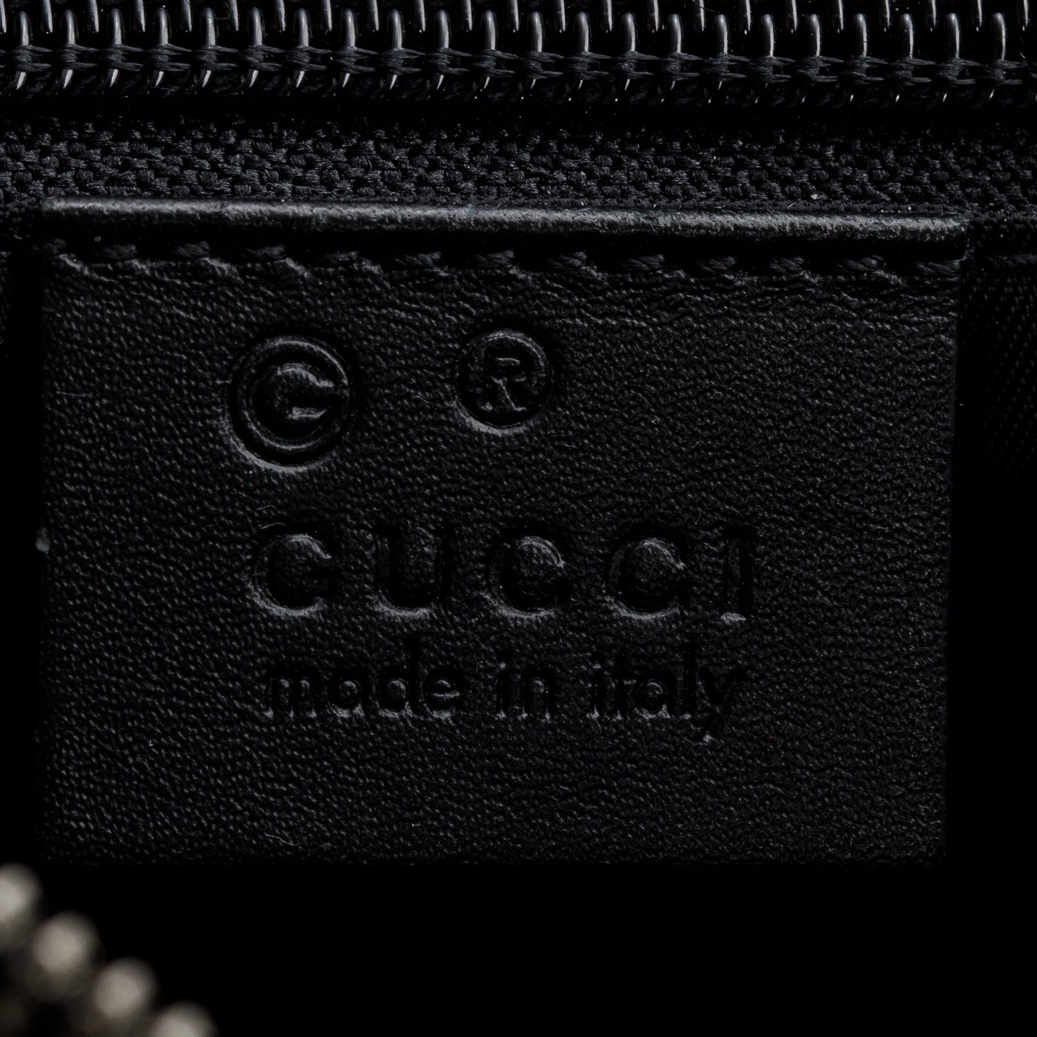 Gucci Black Techno Canvas Web Small Messenger Bag