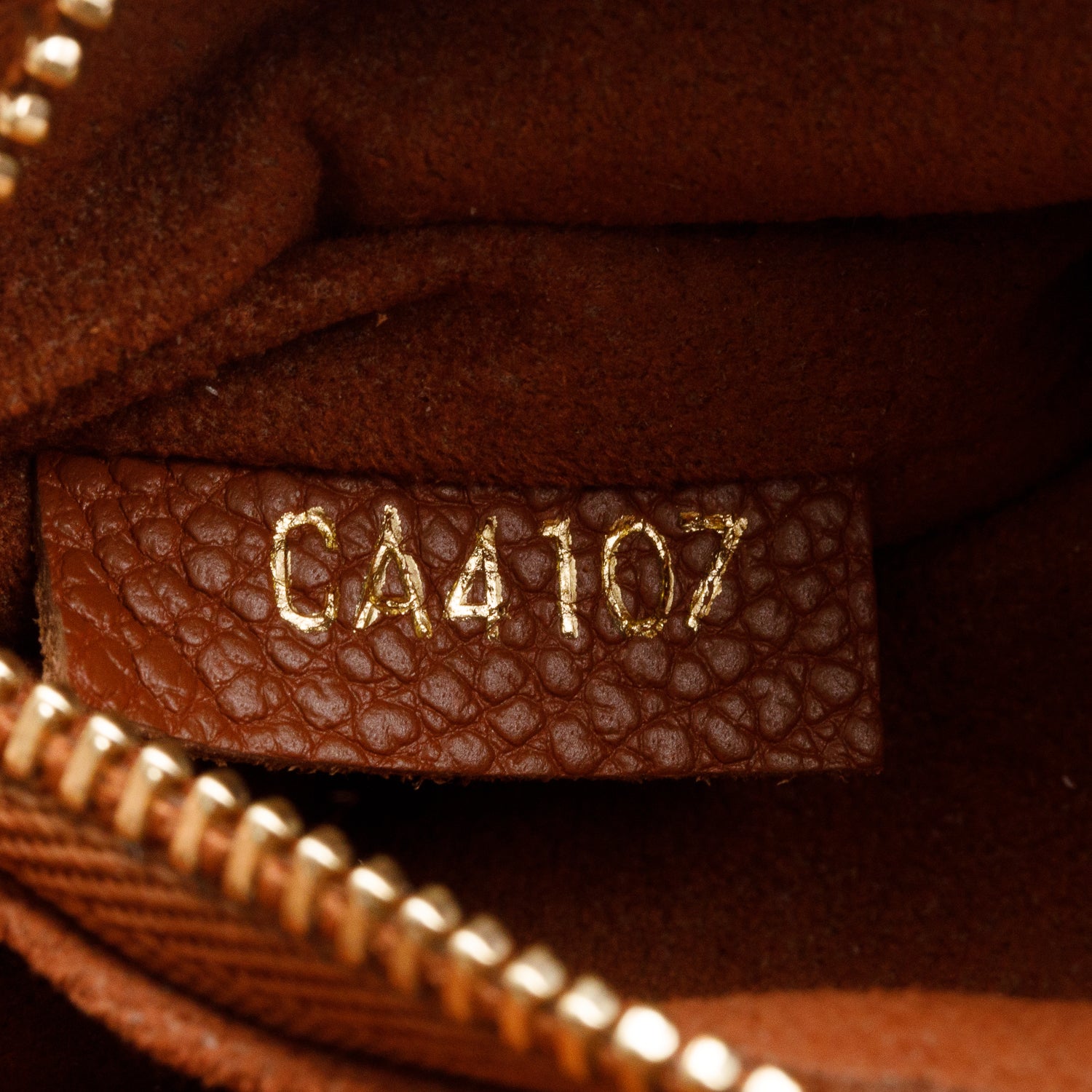 Louis Vuitton Monogram Brown Leather Saint Placide