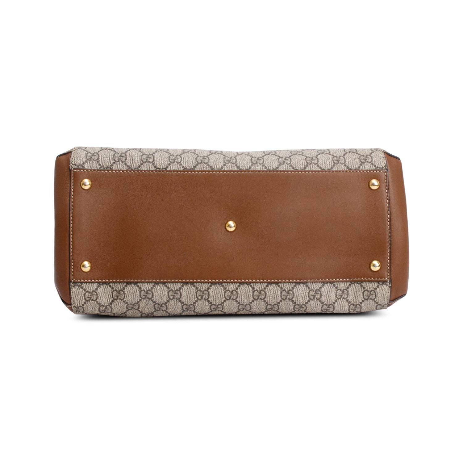 Gucci Soft GG Supreme Embroidered Blind For Love Medium Tote w/ Strap