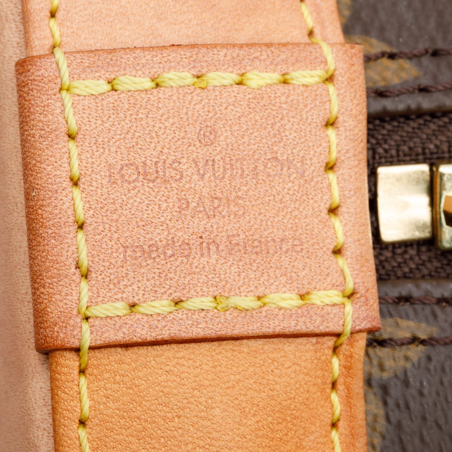 Louis Vuitton Monogram Alma BB w/ Strap, Receipt & Box
