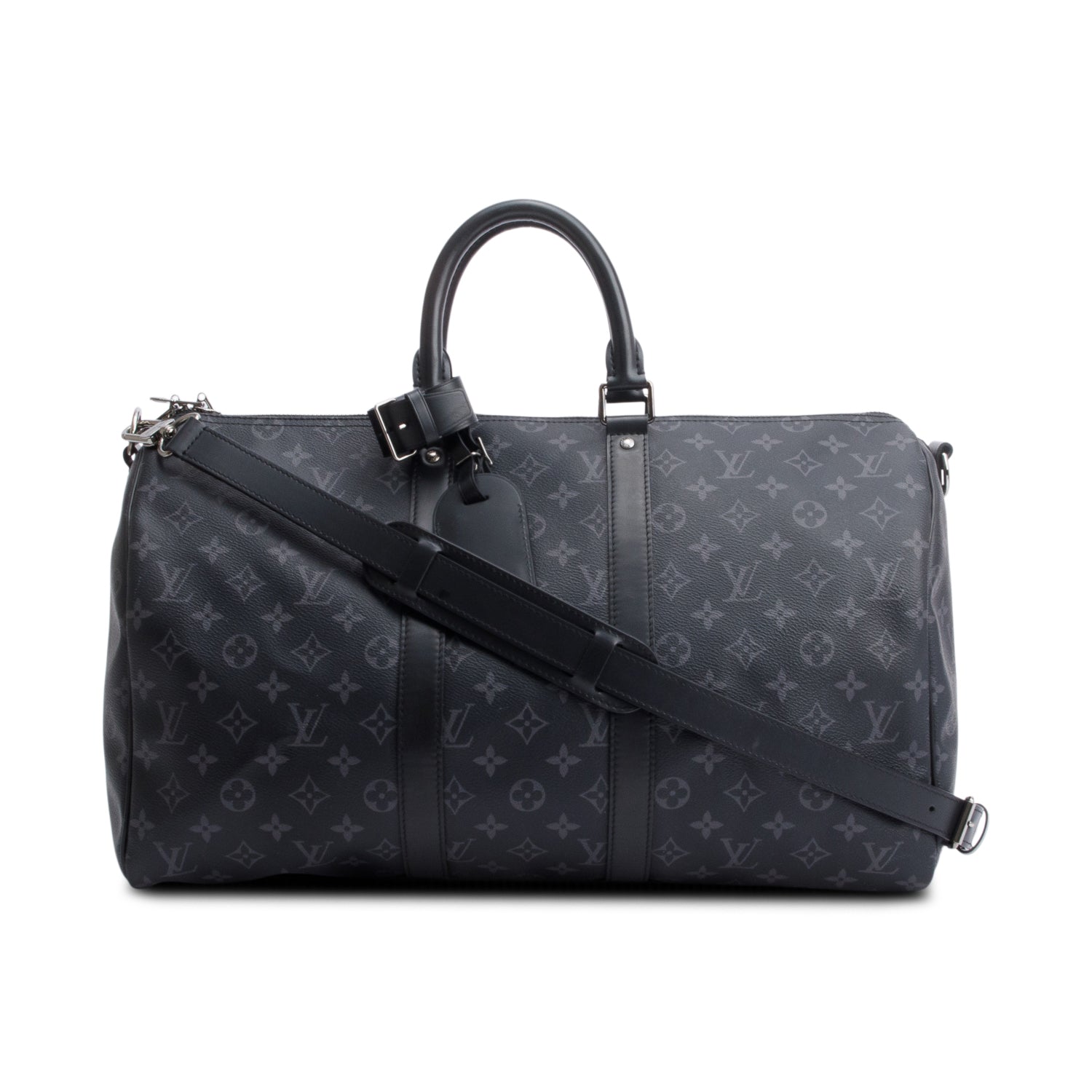 Louis Vuitton Monogram Eclipse Keepall Bandouliere 45