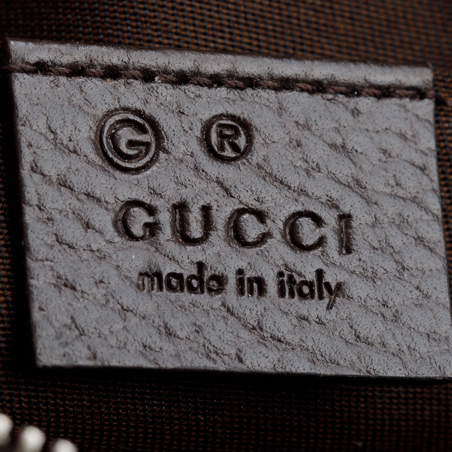 Gucci Beige GG Canvas Belt Bag w/ Box