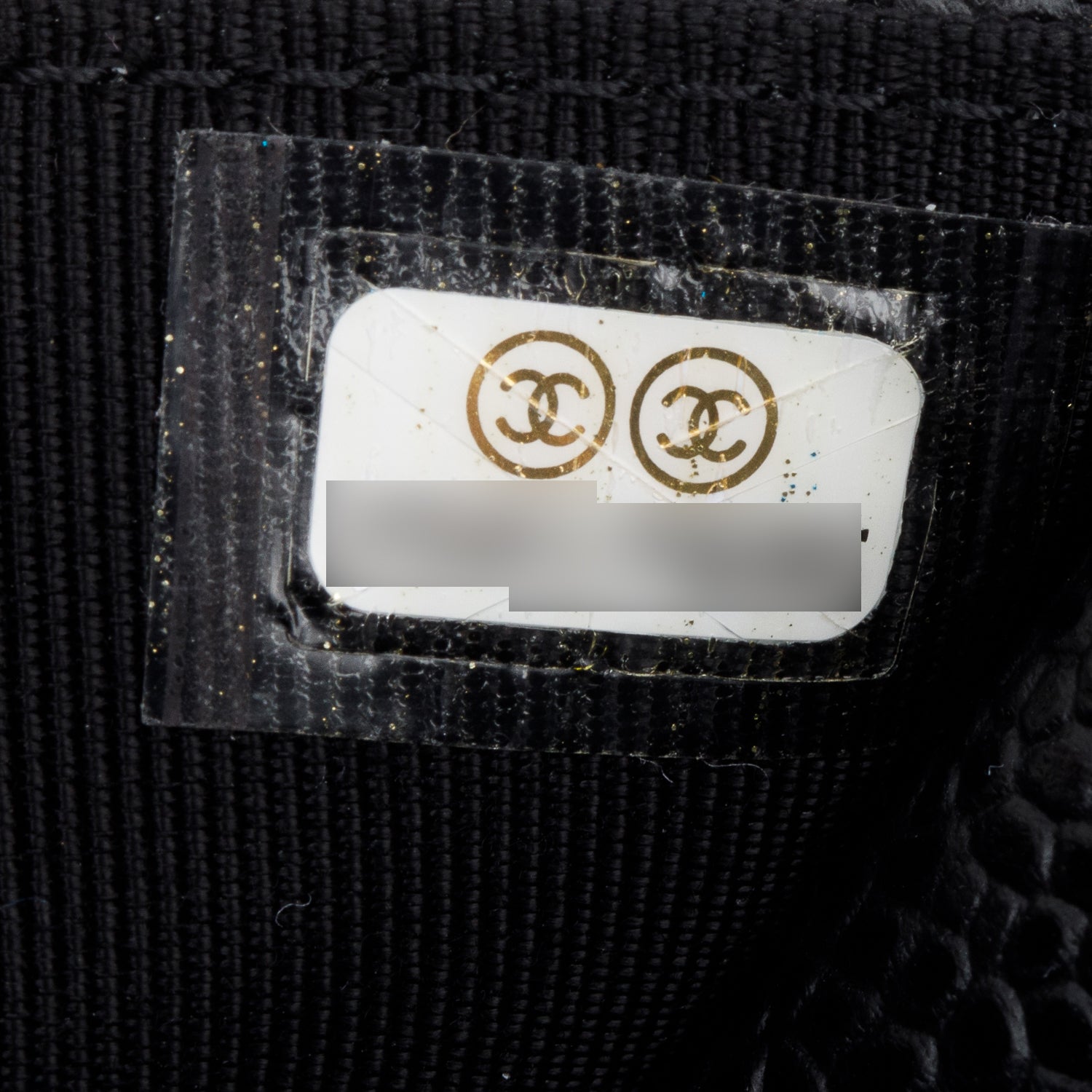 Chanel Black Quilted Caviar Leather Classic Wallet on Chain w/ Box & Authenticity Card