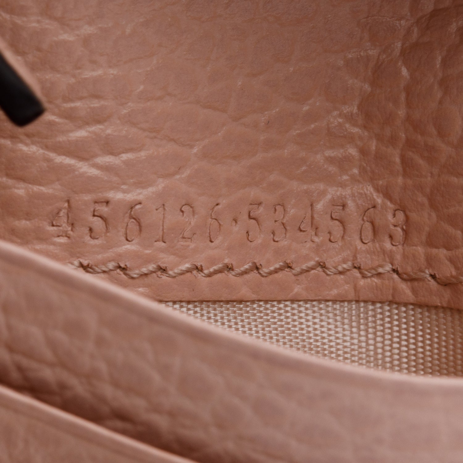 Gucci Pink GG Marmont Leather Card Case Wallet w/ Box