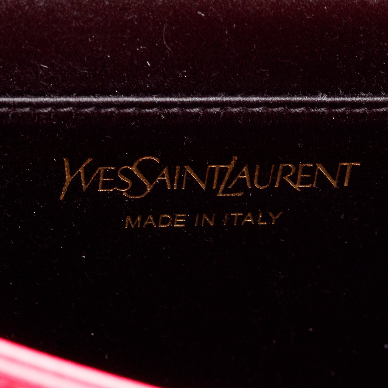 Saint Laurent Large Pink Patent Leather Belle de Jour Clutch