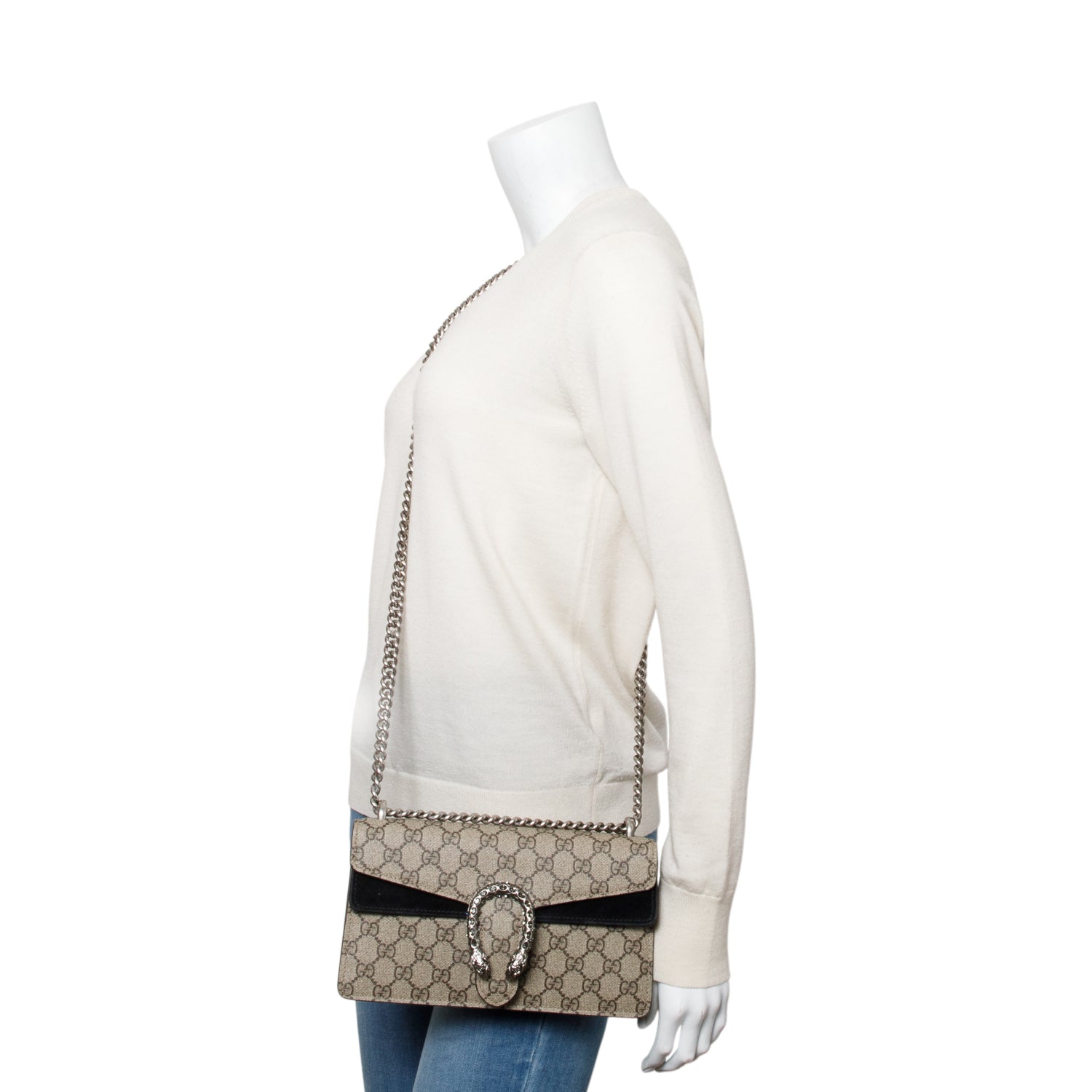 Gucci GG Supreme Small Dionysus Shoulder Bag