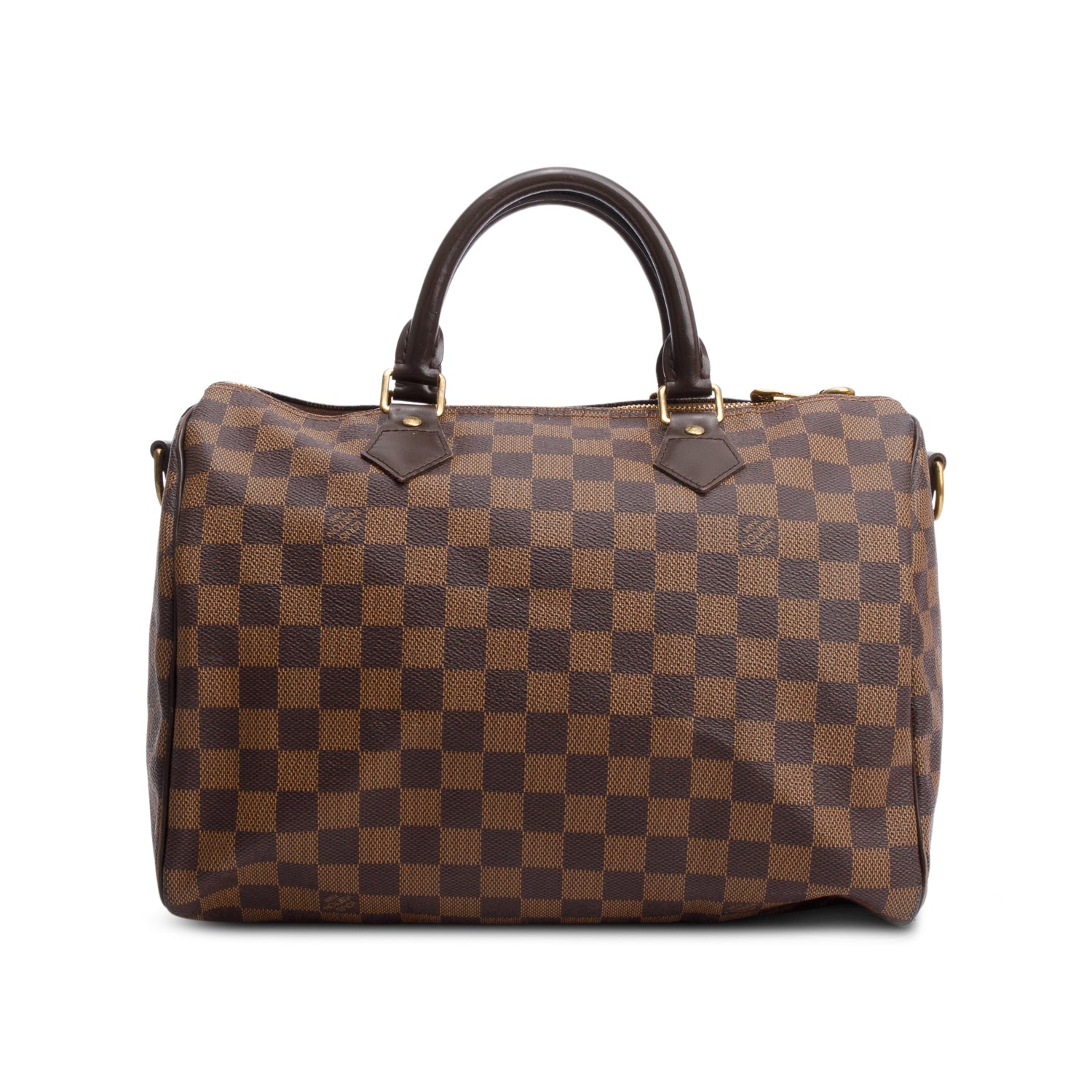 Louis Vuitton Damier Ebene Speedy Bandouliere 30 w/ Strap & Box