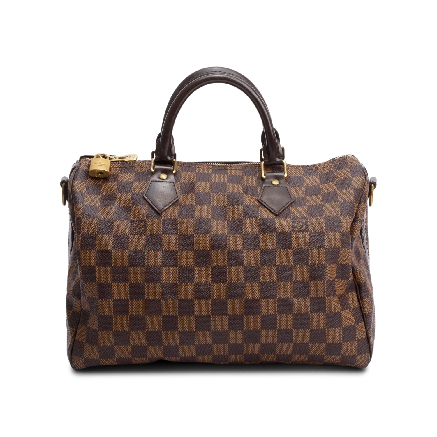 Louis Vuitton Damier Ebene Speedy Bandouliere 30 w/ Strap & Box
