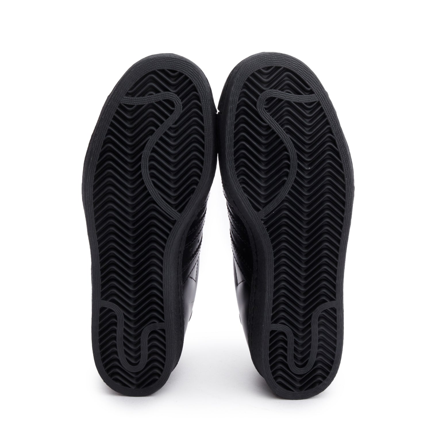 Prada X Adidas Black Leather Superstar Sneakers, Size 4 w/ Box