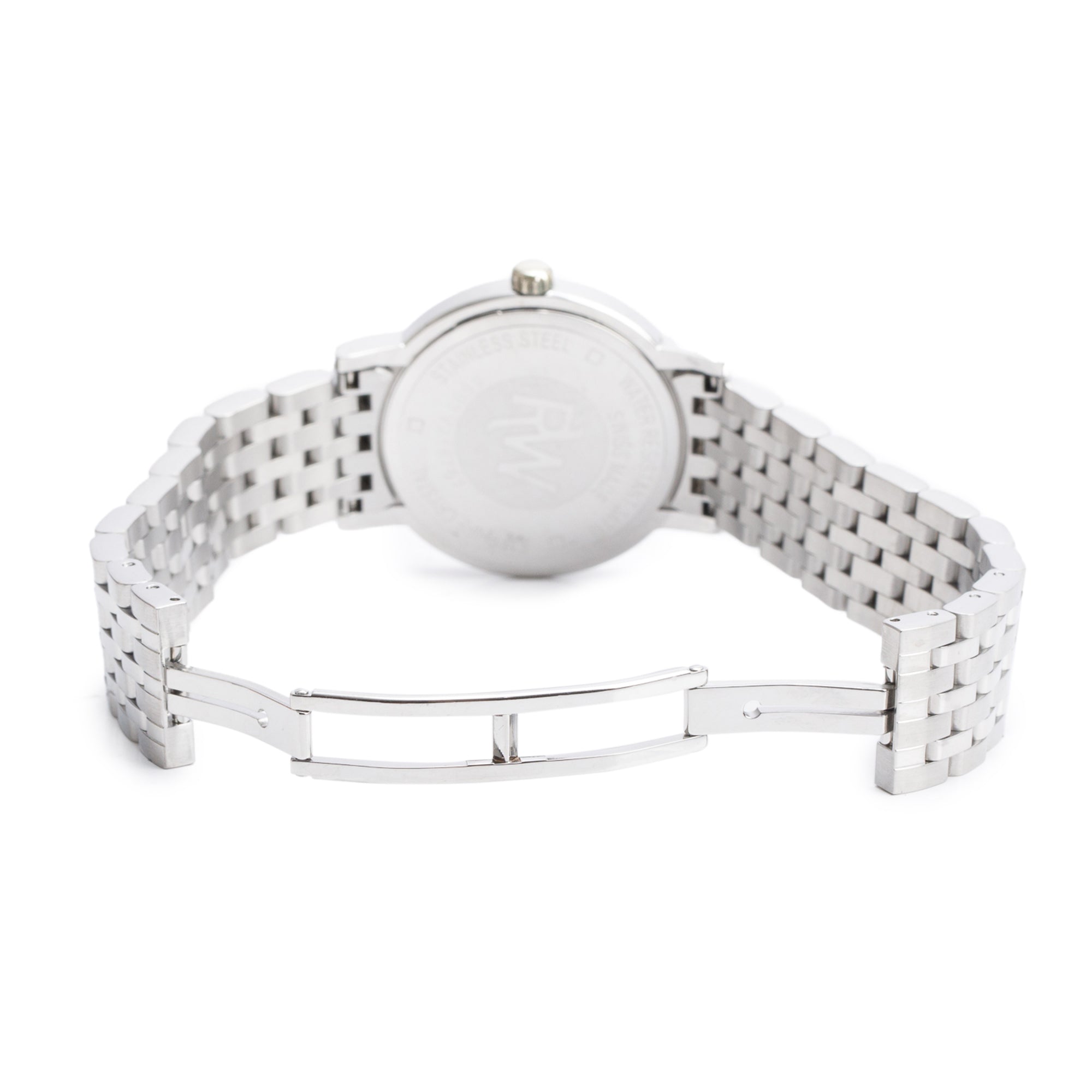 Raymond Weil Stainless Steel Toccata 34.5 MM Quartz Watch Mother of Pearl Diamond Dial