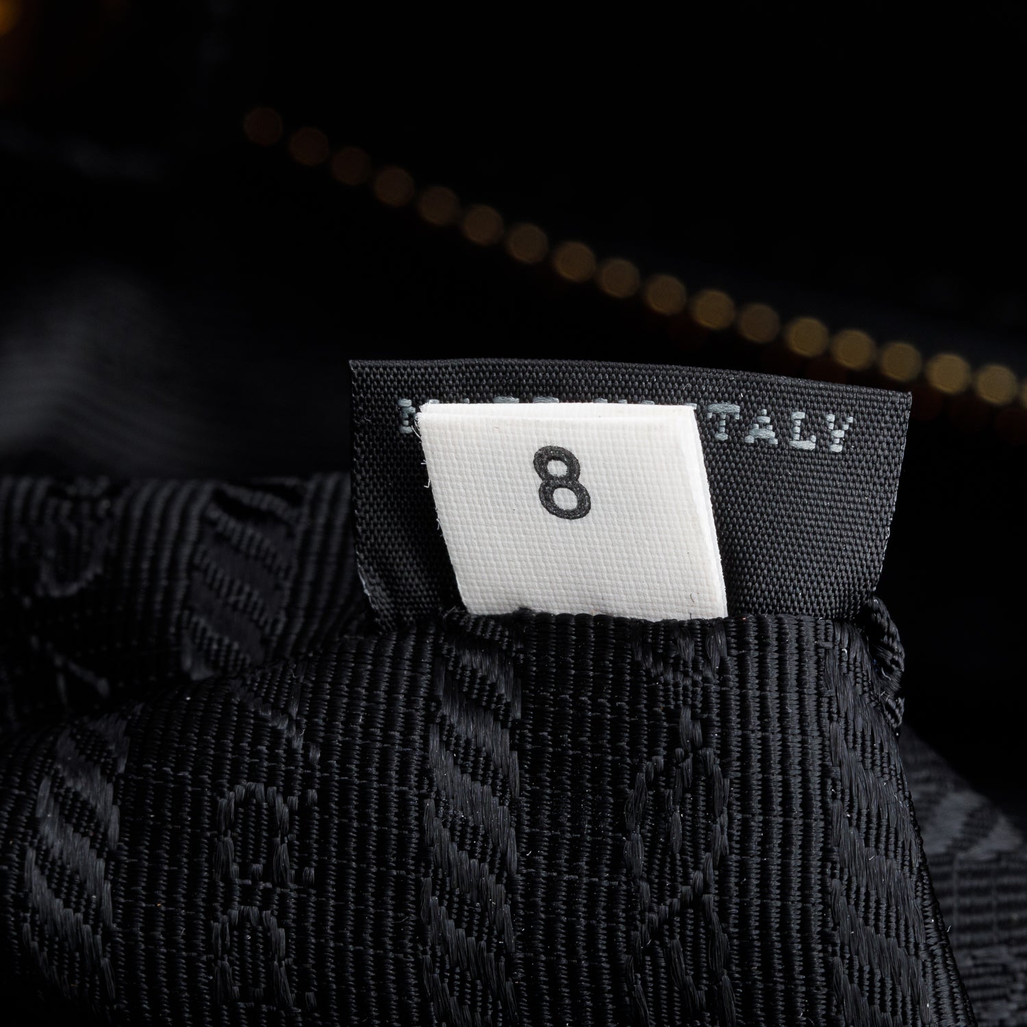 Prada Black Leather-Trimmed Tessuto Gaufre Tote w/ Strap