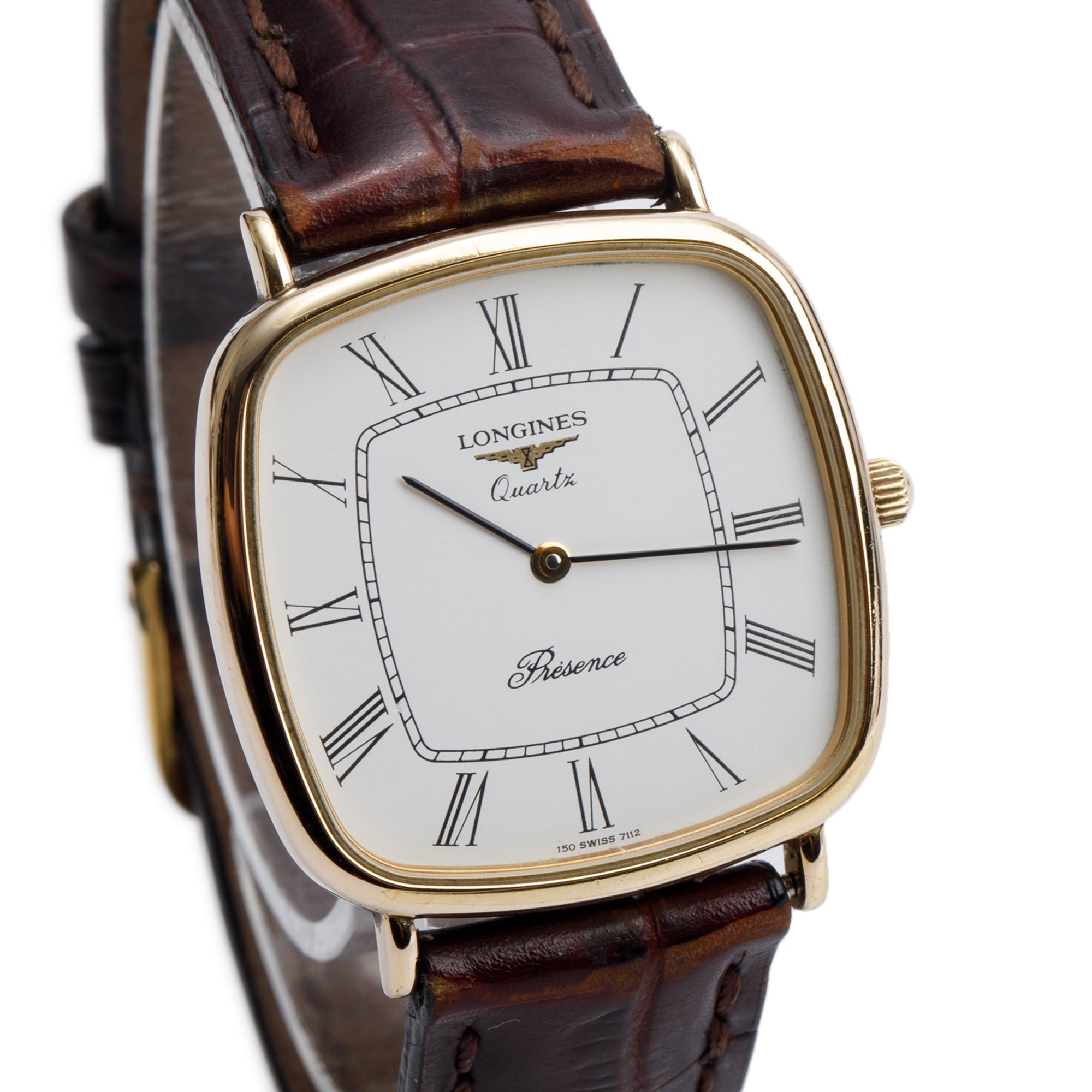 Longines Gold-Plated Stainless Steel Presence 31 MM Quartz Watch