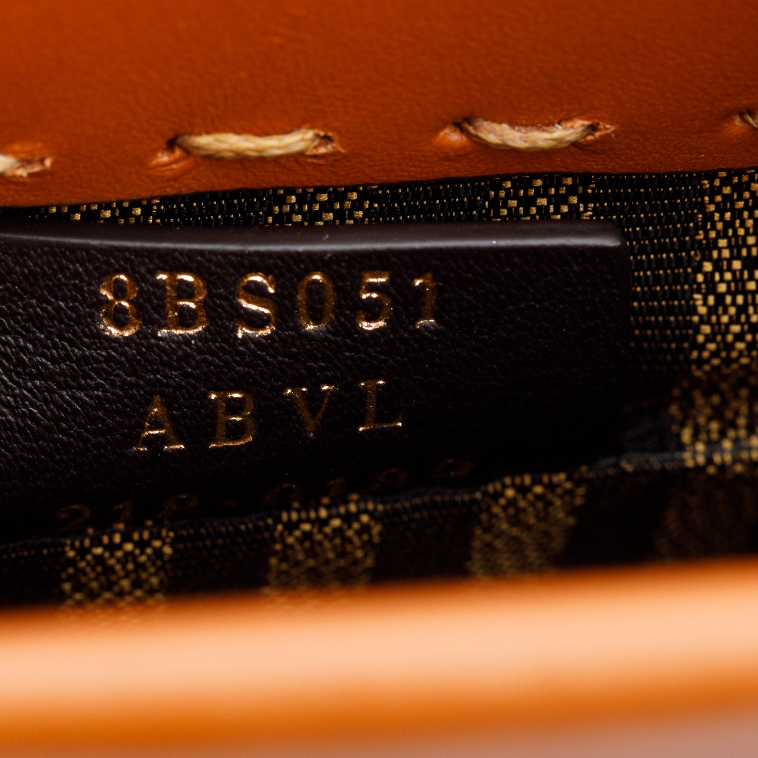 Fendi Brown Calfskin Leather Mini Sunshine Shopper Tote