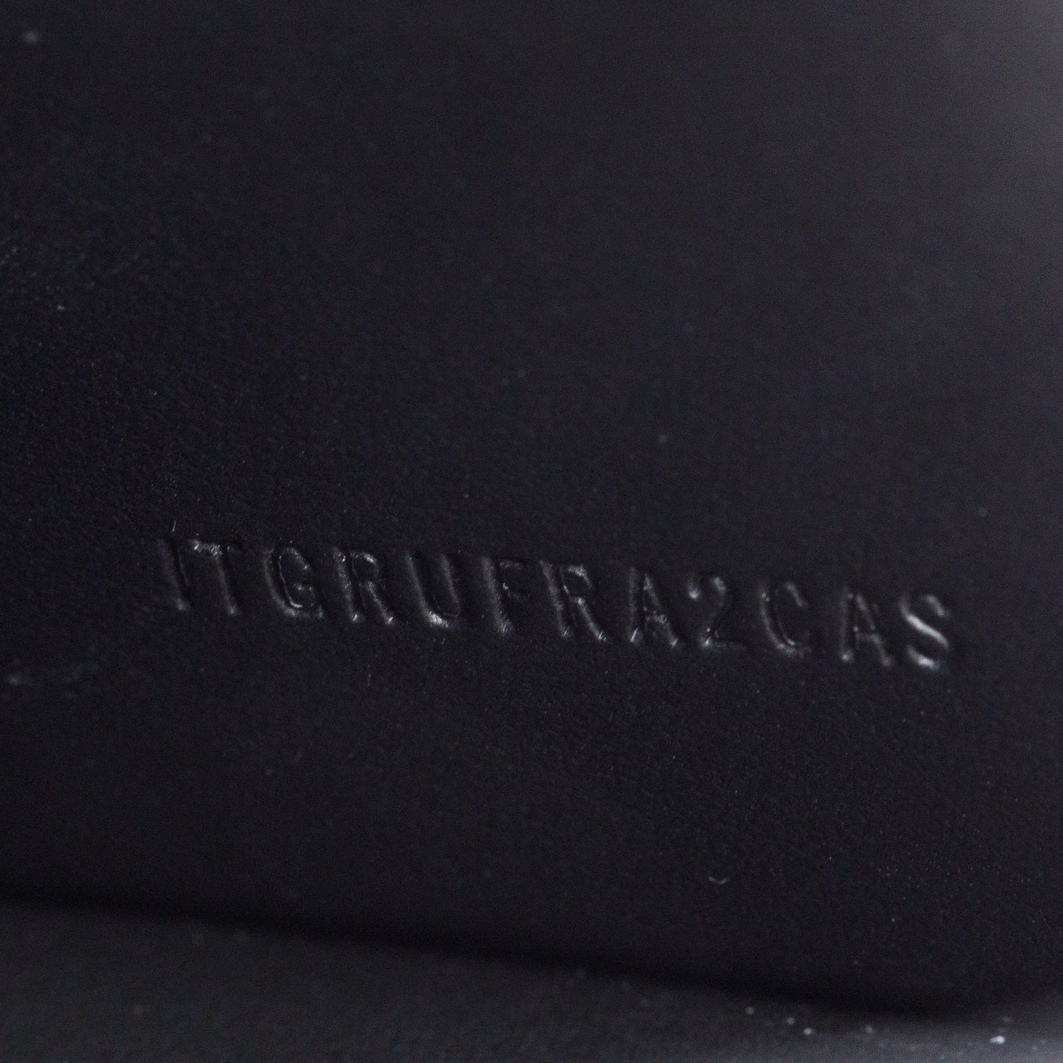 Burberry Black Smooth Calfskin Leather Mini TB Chain Crossbody Bag