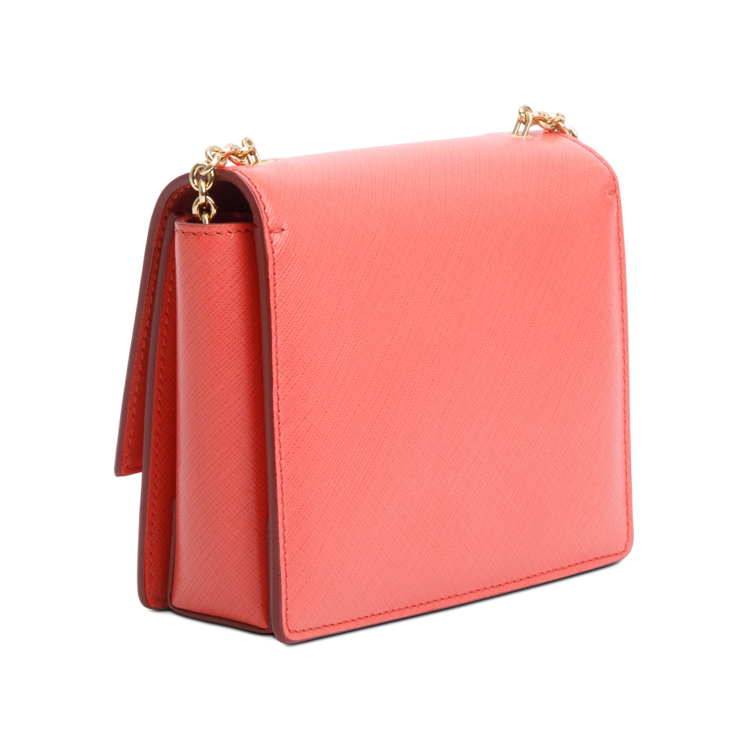 Ferragamo Pink Leather Mini Vara Bow Crossbody Bag