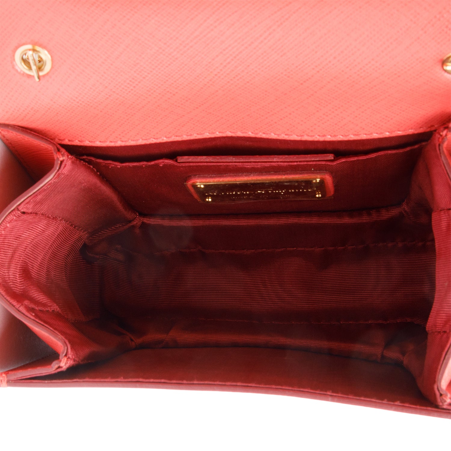 Ferragamo Pink Leather Mini Vara Bow Crossbody Bag