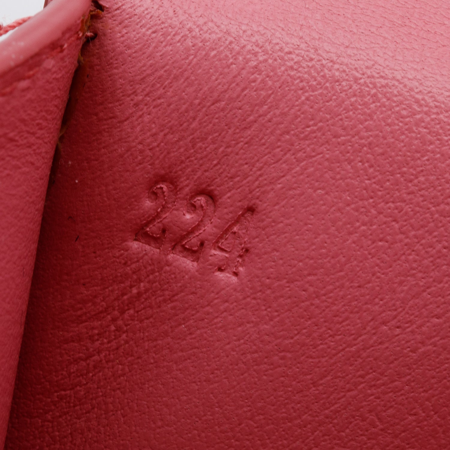 Prada Pink Vitello Move Leather Envelope Wallet