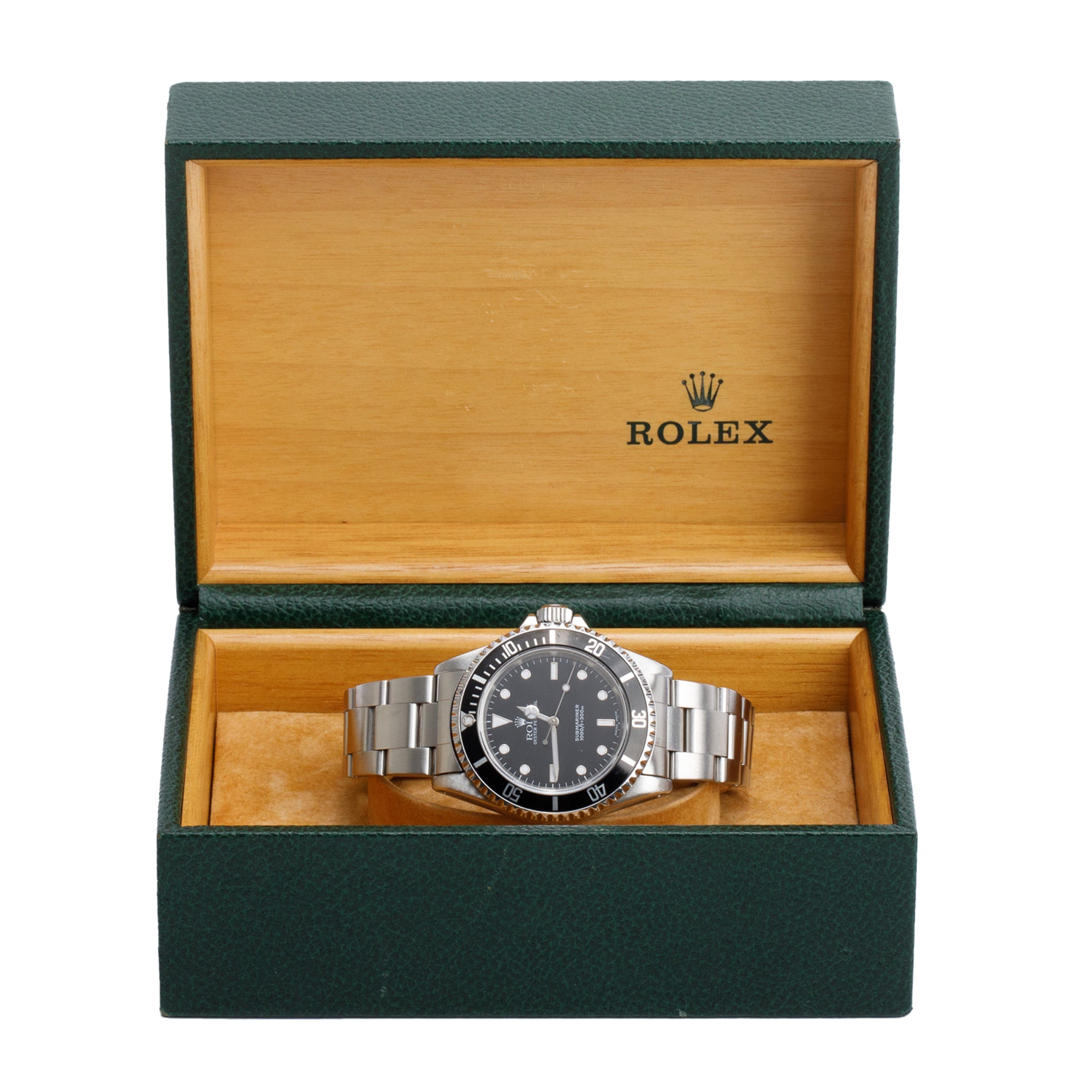 Rolex Stainless Steel Submariner (No Date) 40 MM Automatic Watch 14060 w/ Box
