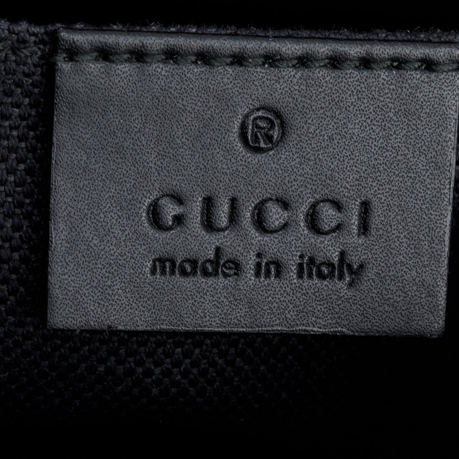Gucci Black GG Supreme Small Messenger Bag w/ Box & Receipt