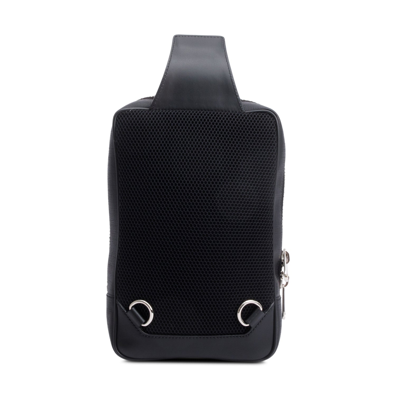 Gucci Black GG Supreme Sling Backpack