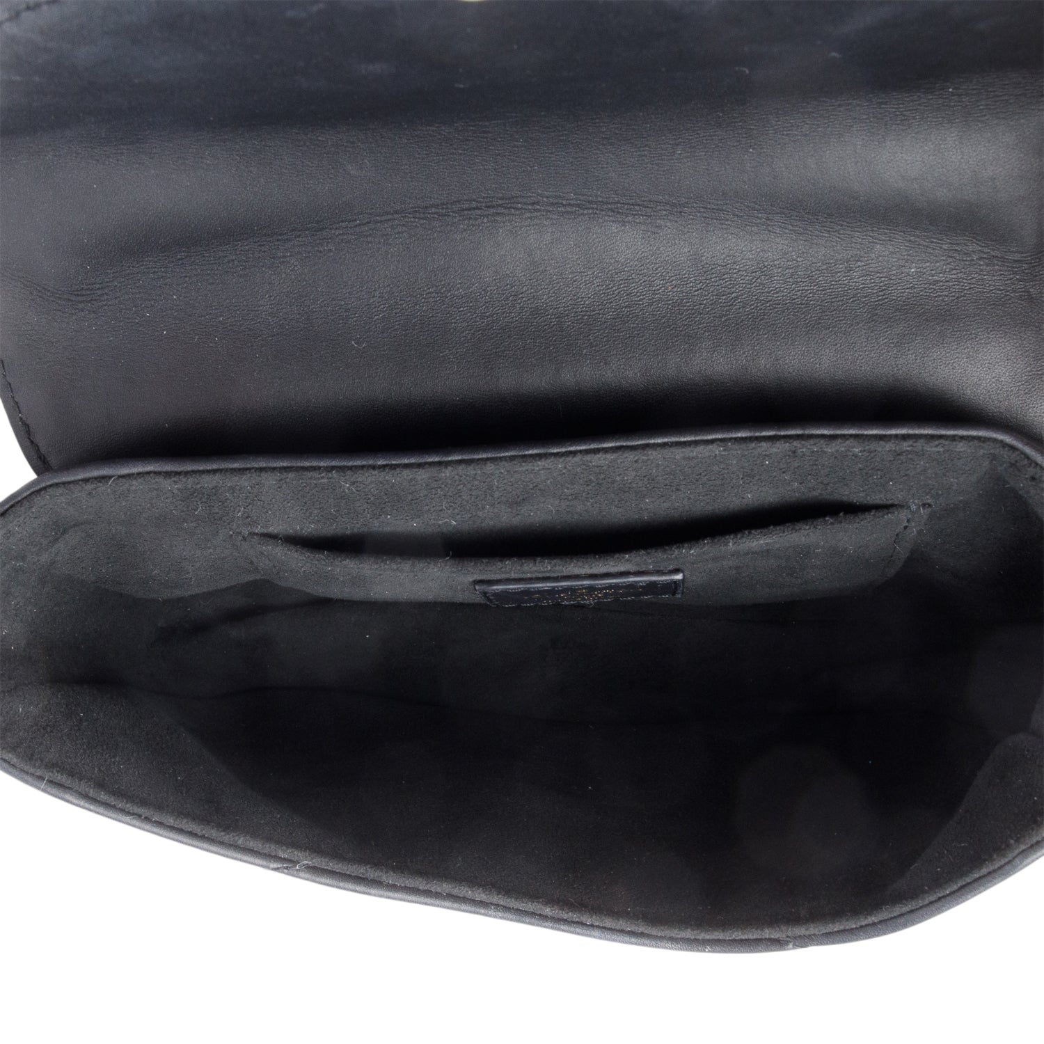 Louis Vuitton Black Leather New Wave Chain Bag MM w/ Box